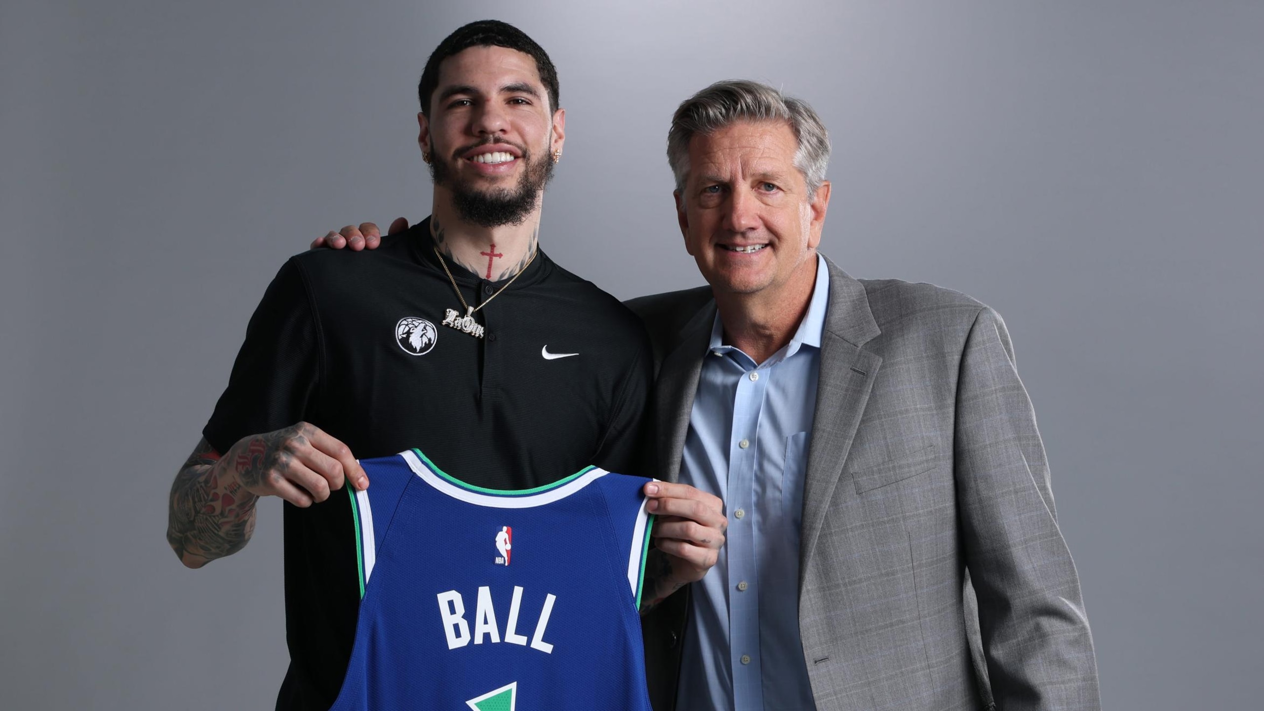 Minnesota Timberwolves LaMelo Ball and Josh Green Introduction Press Conference Minnesota Timberwolves LaMelo Ball and Josh Green Introduction Press Conference