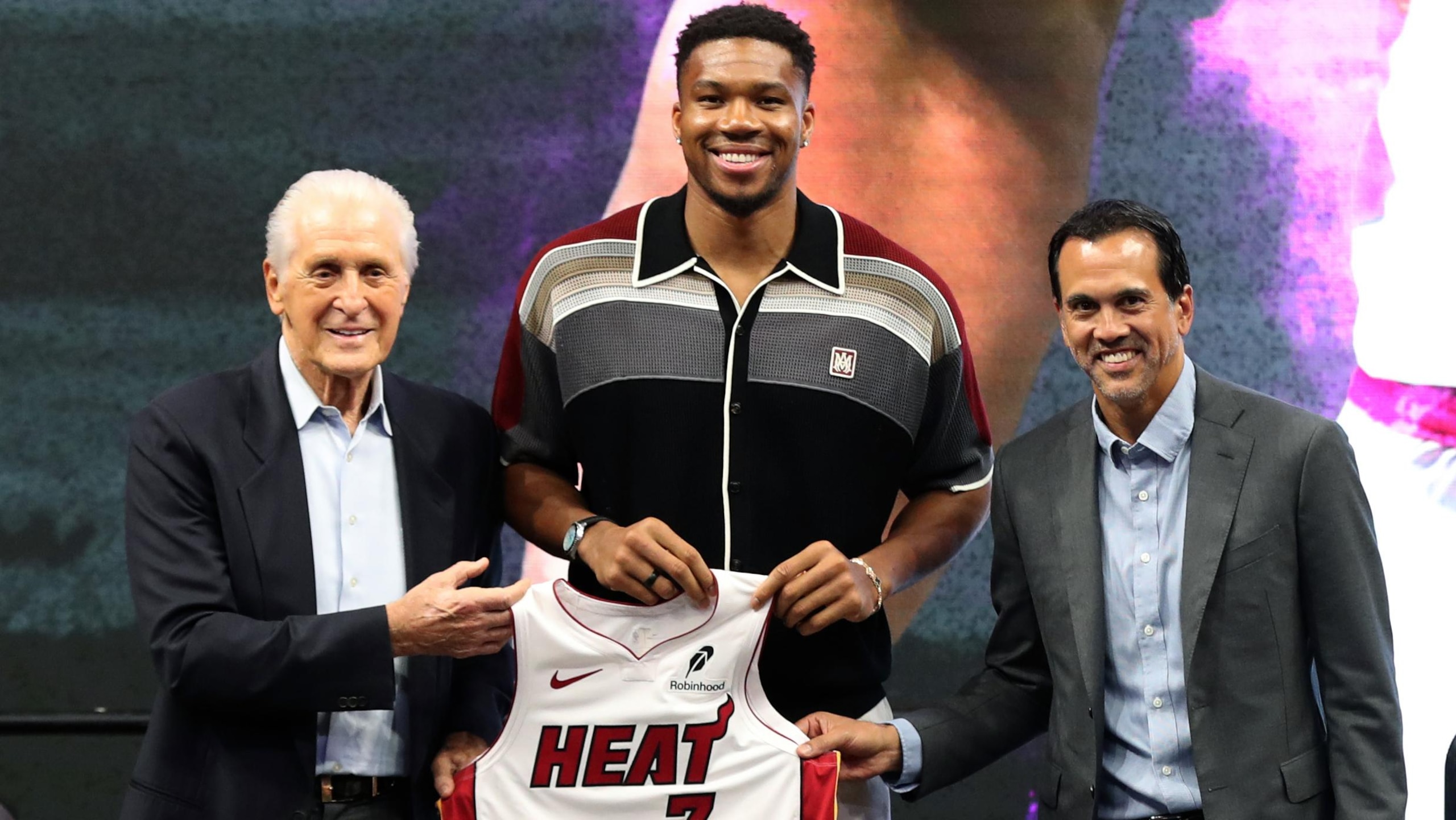 Miami Heat Introduce Giannis Antetokounmpo - Press Conference