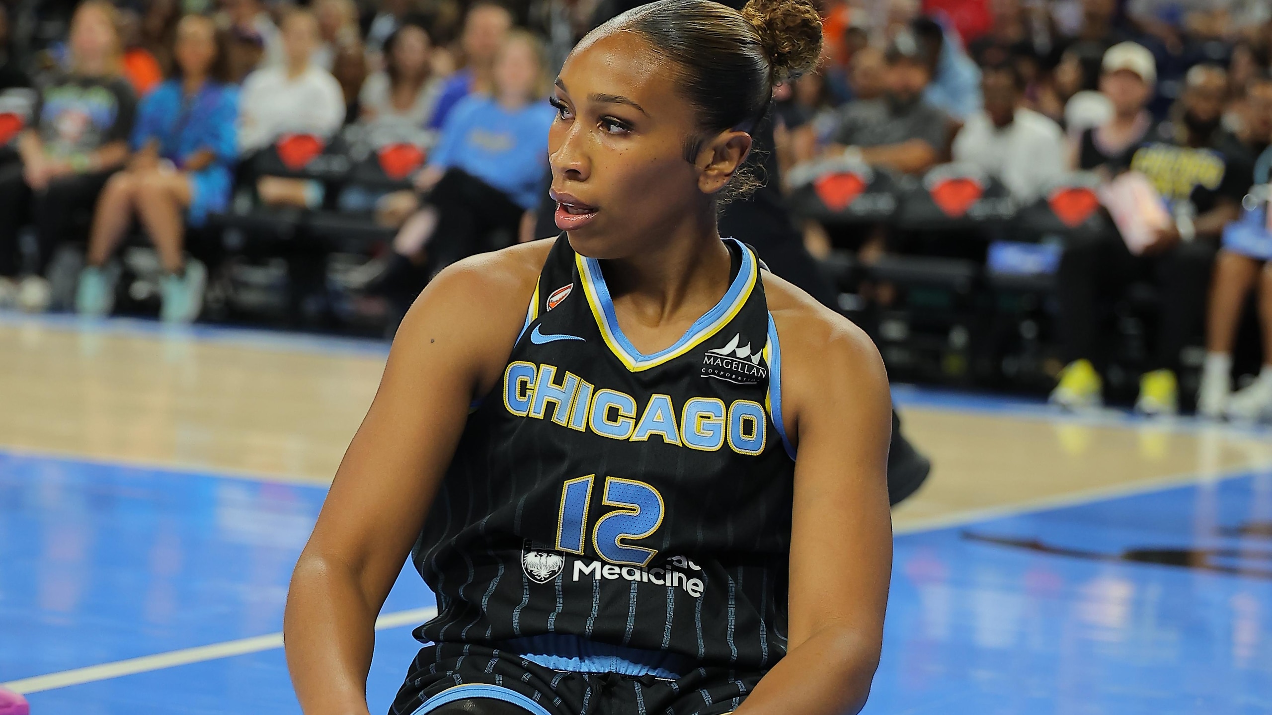 WNBA: JUL 17 Los Angeles Sparks at Chicago Sky