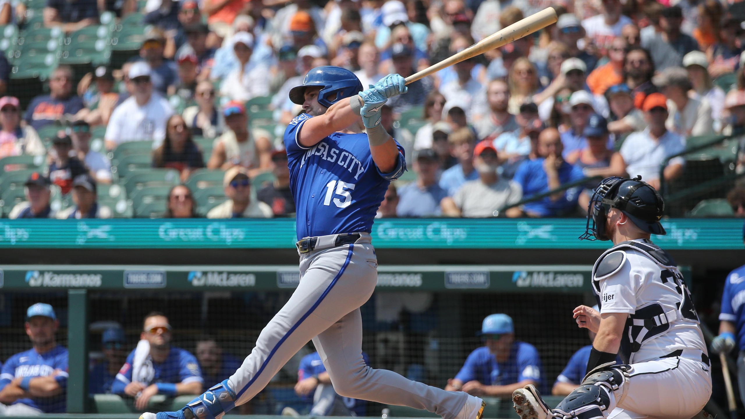 MLB: JUL 25 Royals at Tigers