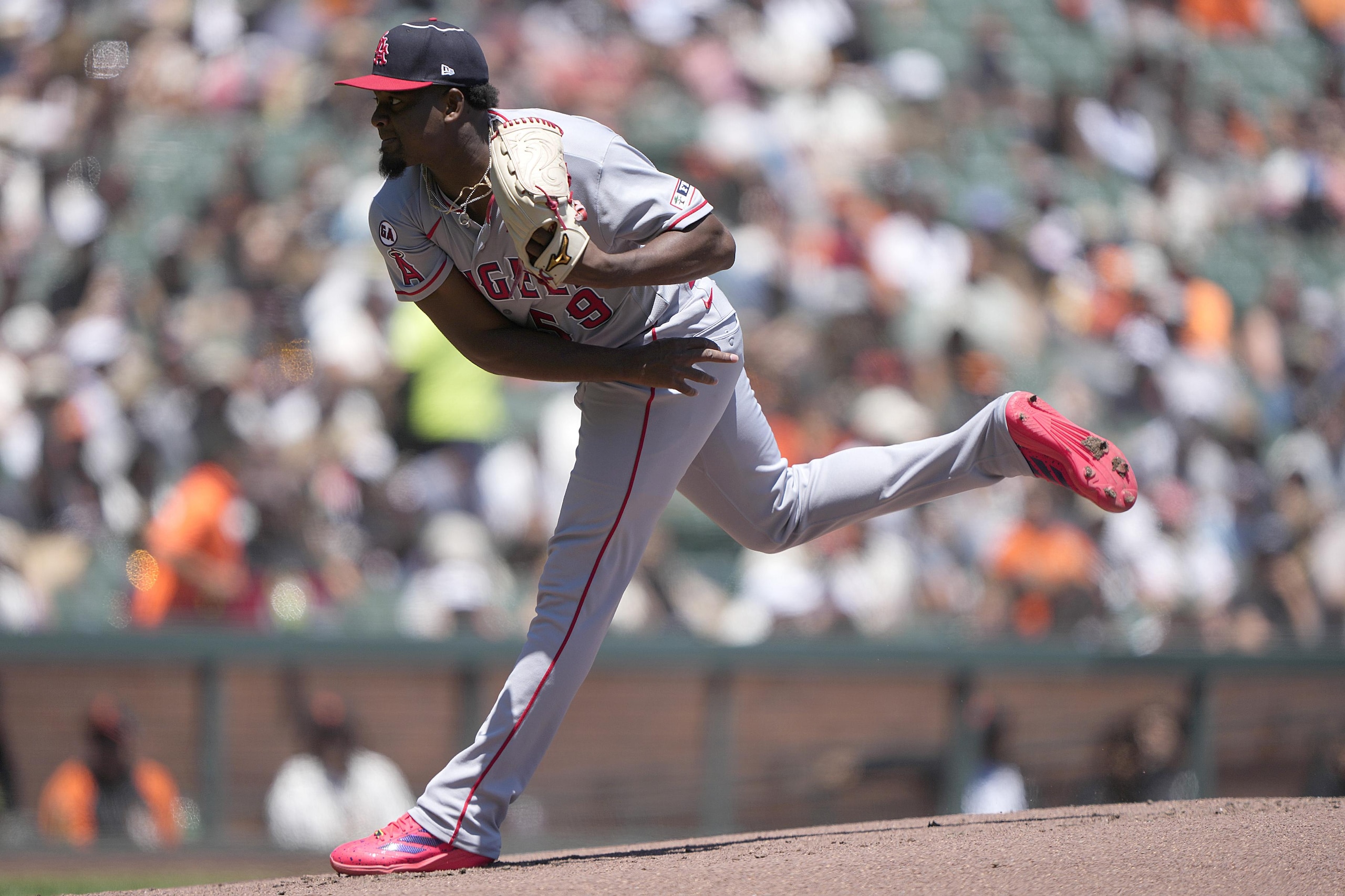 Los Angeles Angels v San Francisco Giants