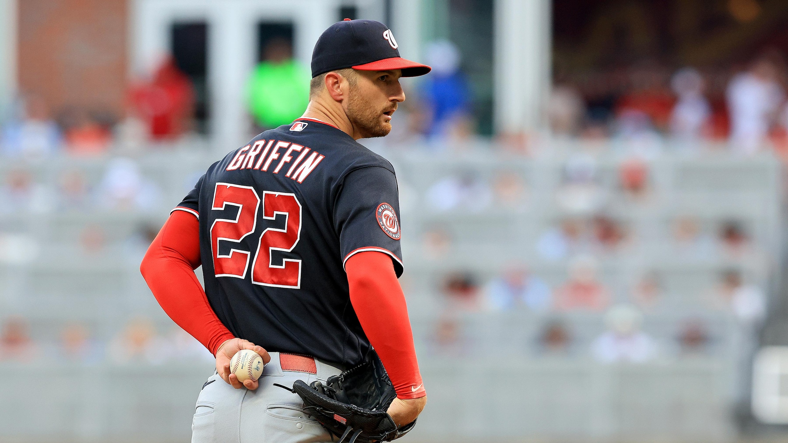 MLB: JUL 31 Nationals at Braves
