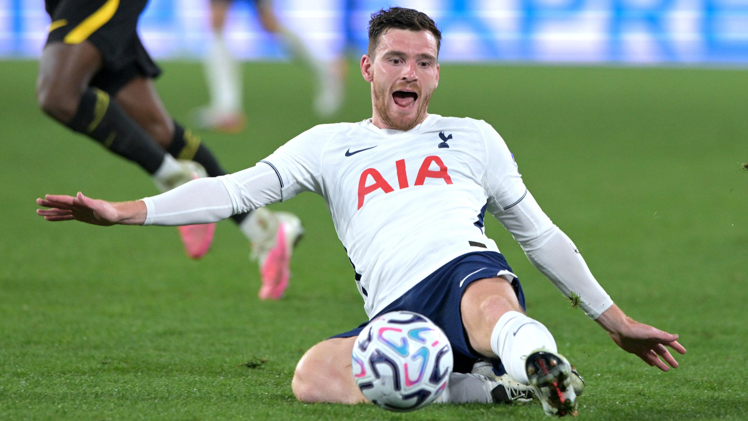 Andy Robertson of Tottenham Hotspur seen in action during