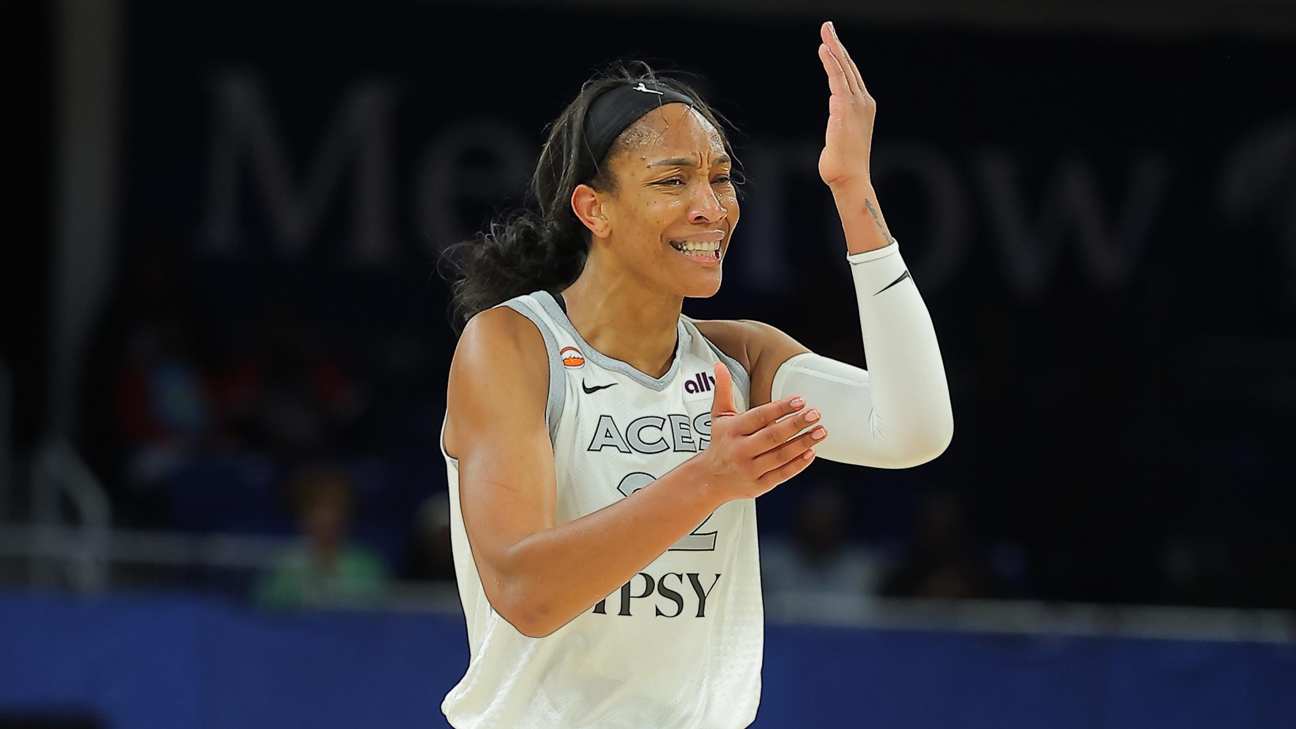 WNBA: AUG 01 Las Vegas Aces at Chicago Sky