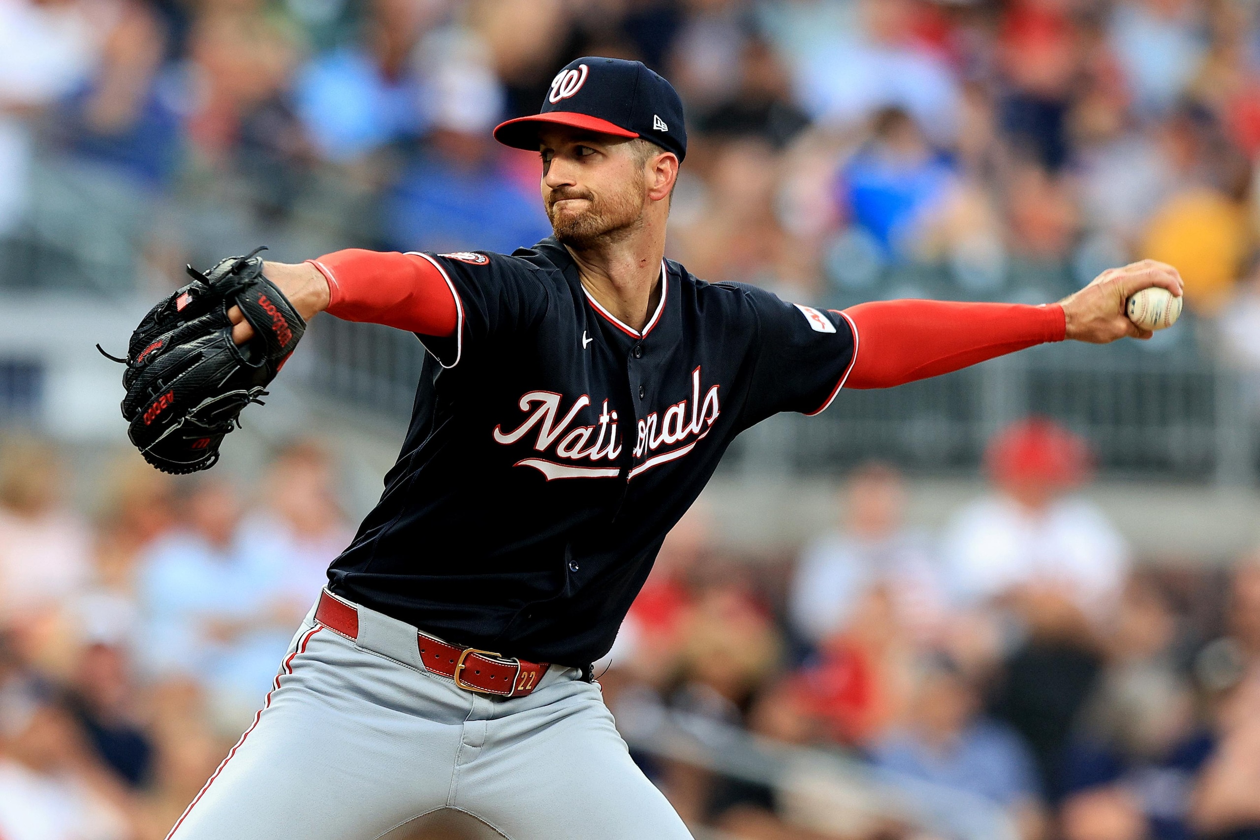 MLB: JUL 31 Nationals at Braves