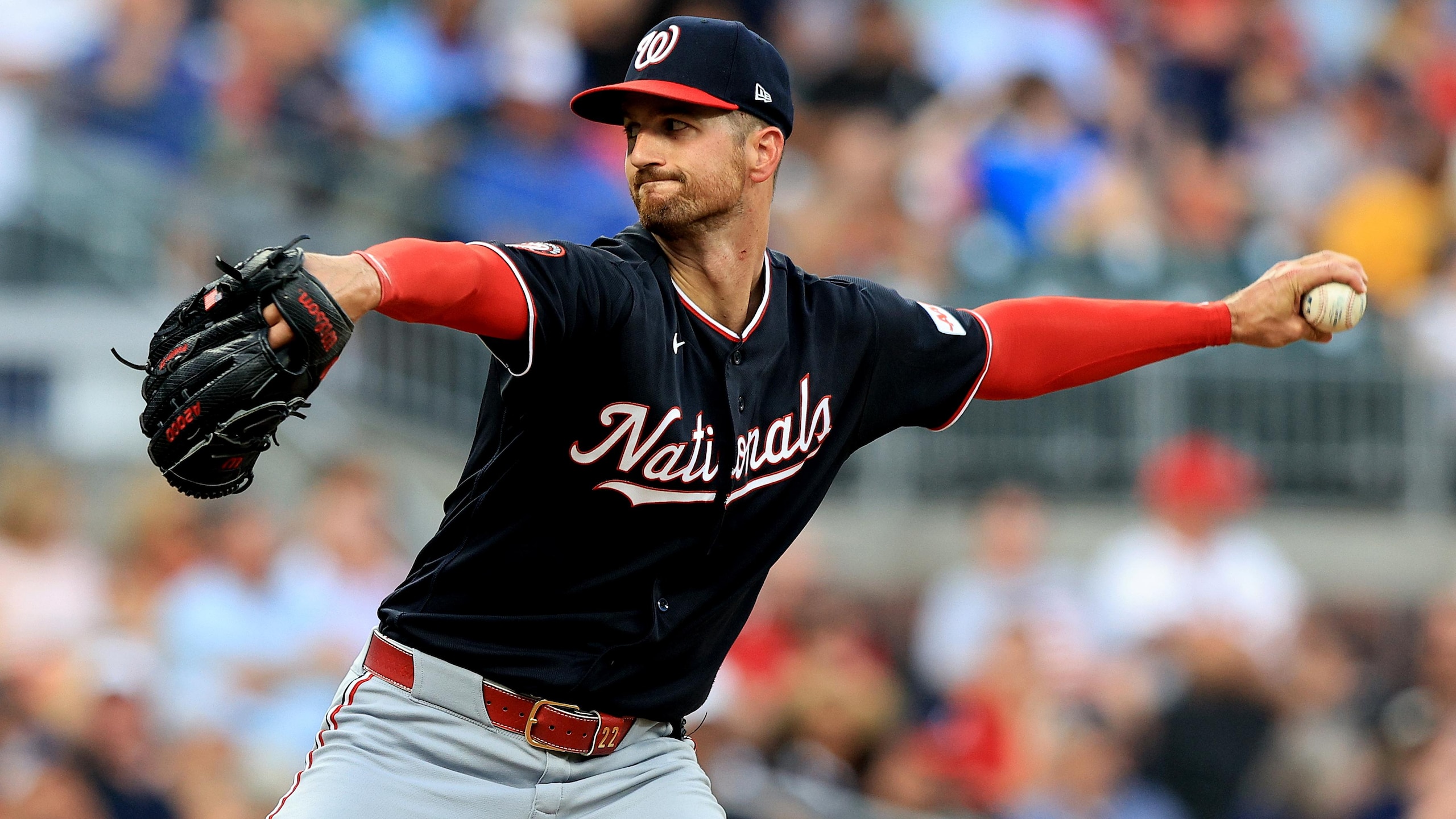 MLB: JUL 31 Nationals at Braves