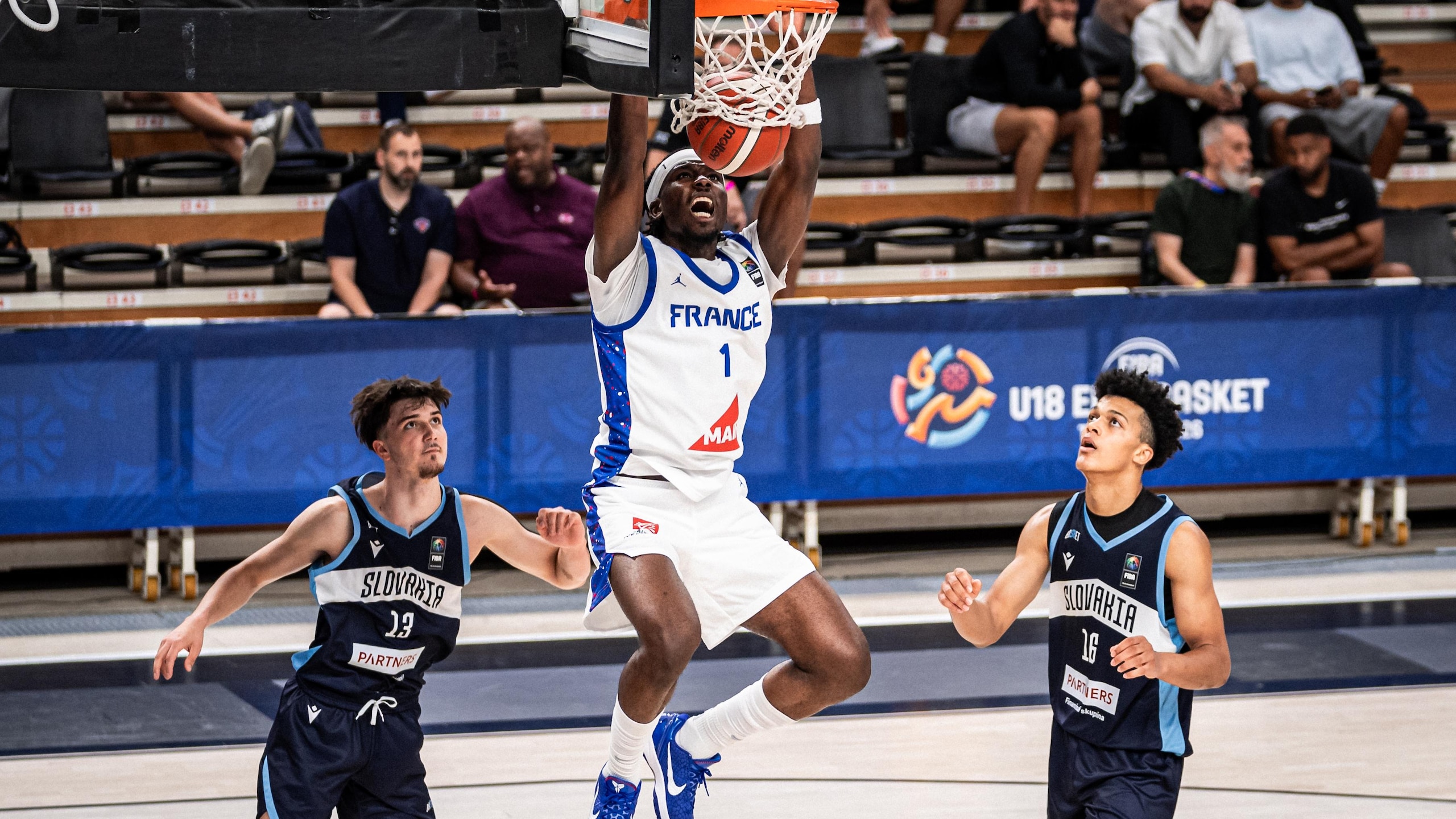 France v Slovakia: Round of 16 - FIBA U18 Eurobasket