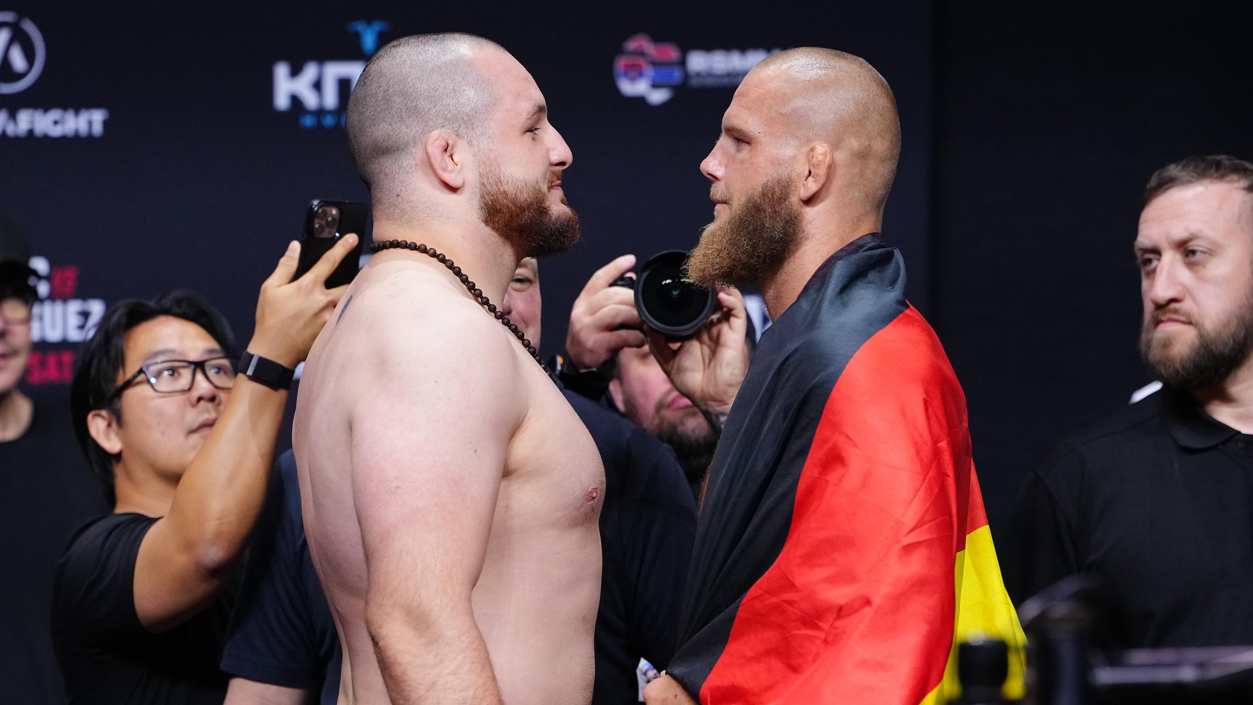 UFC Fight Night Medic vs Rodriguez Ceremonial Weigh-in