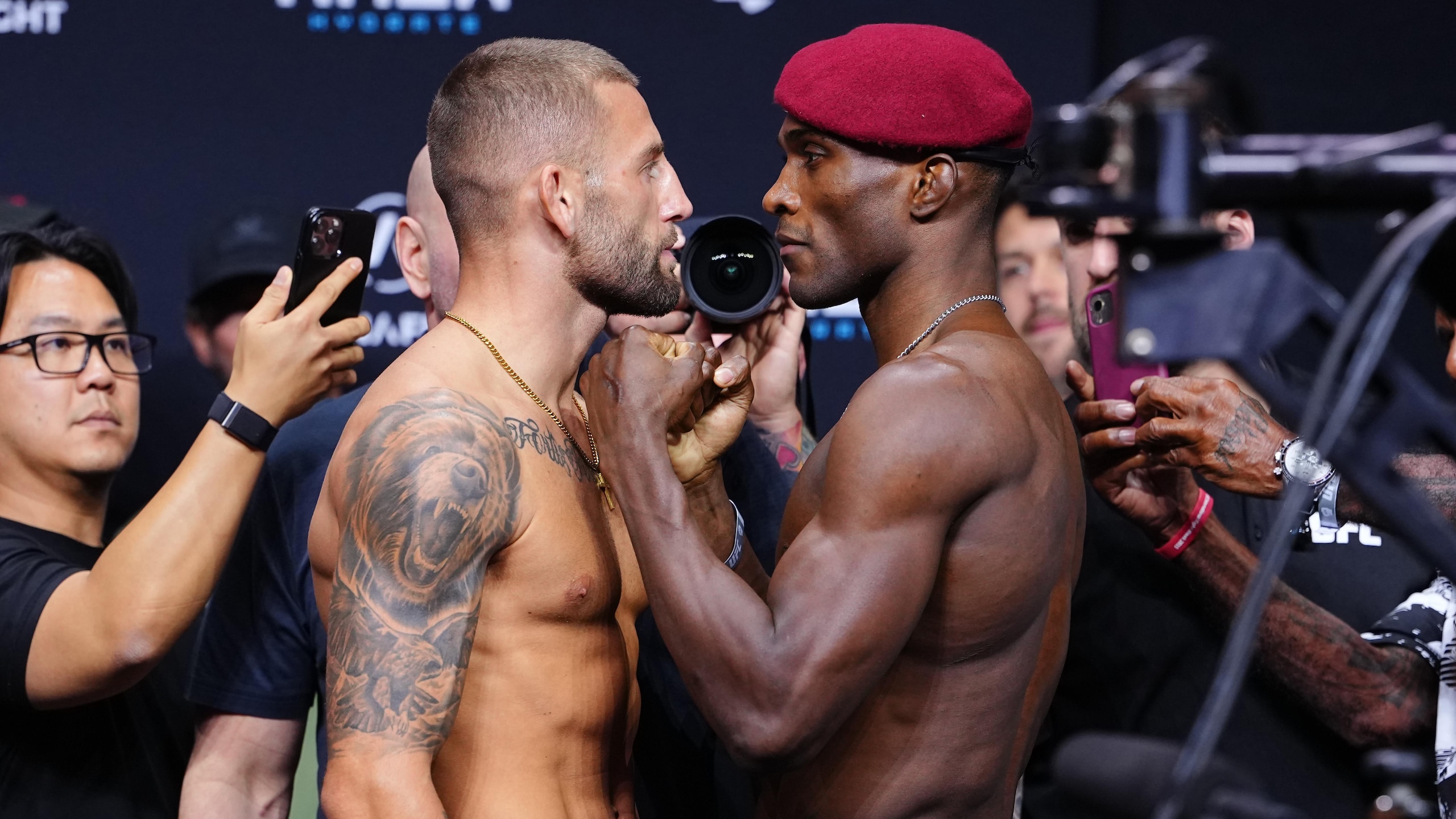UFC Fight Night Medic vs Rodriguez Ceremonial Weigh-in