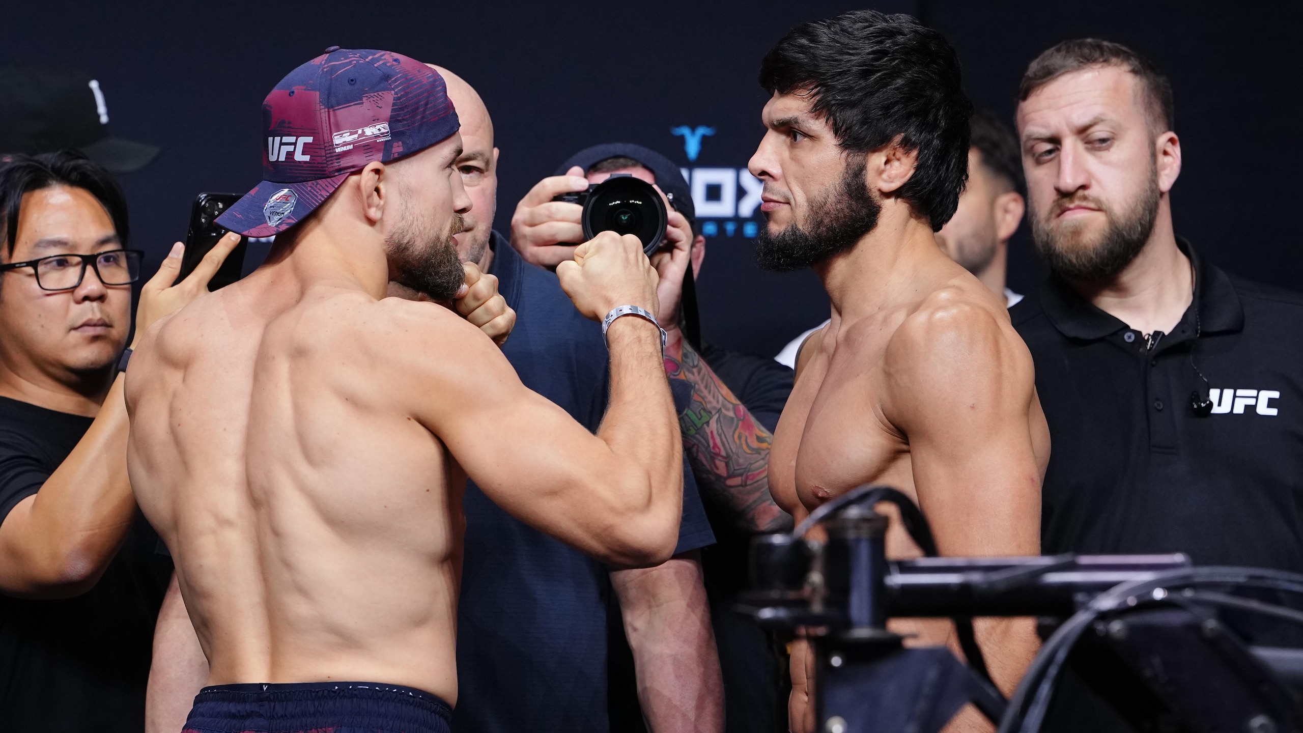 UFC Fight Night Medic vs Rodriguez Ceremonial Weigh-in