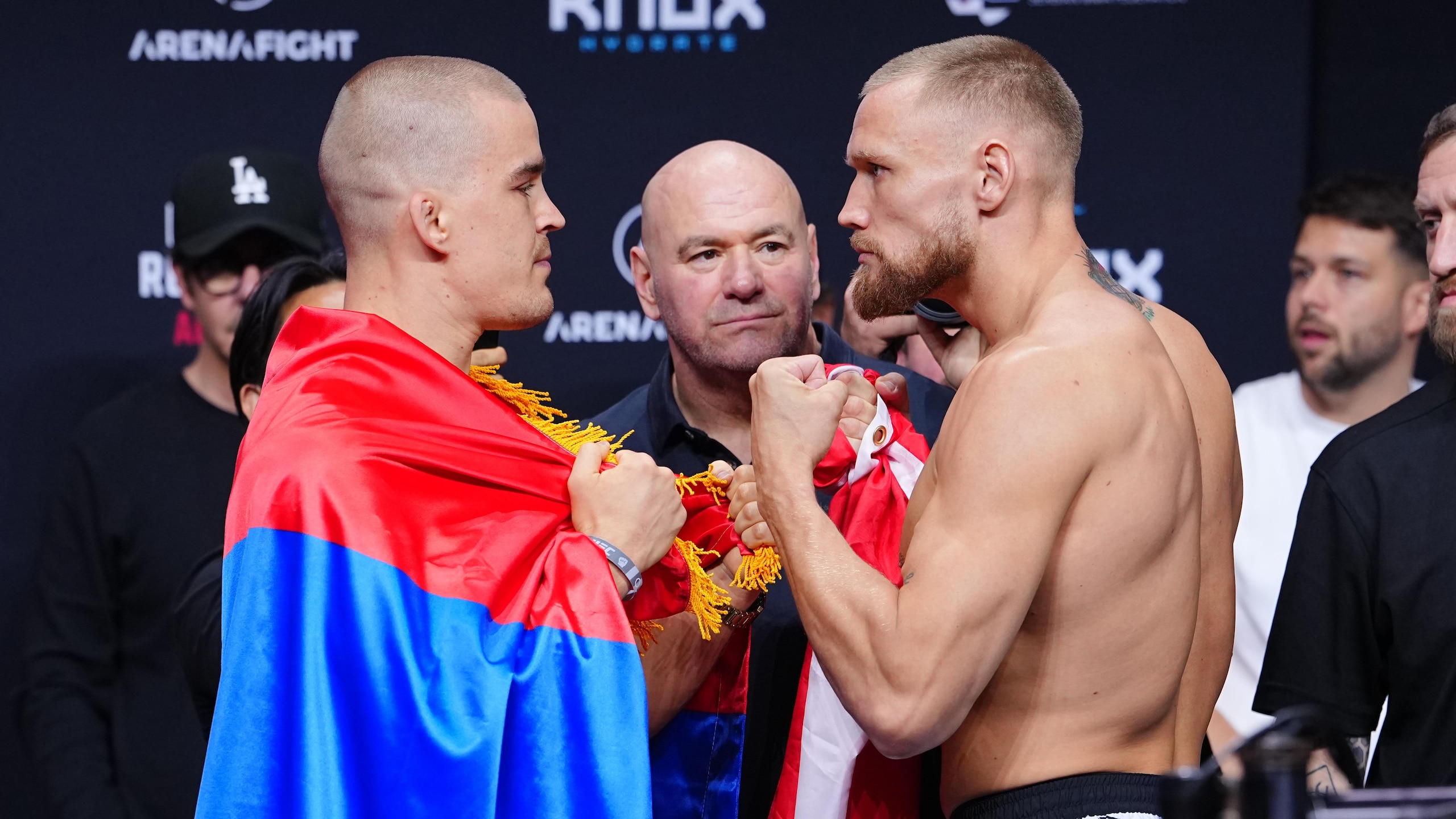 UFC Fight Night Medic vs Rodriguez Ceremonial Weigh-in