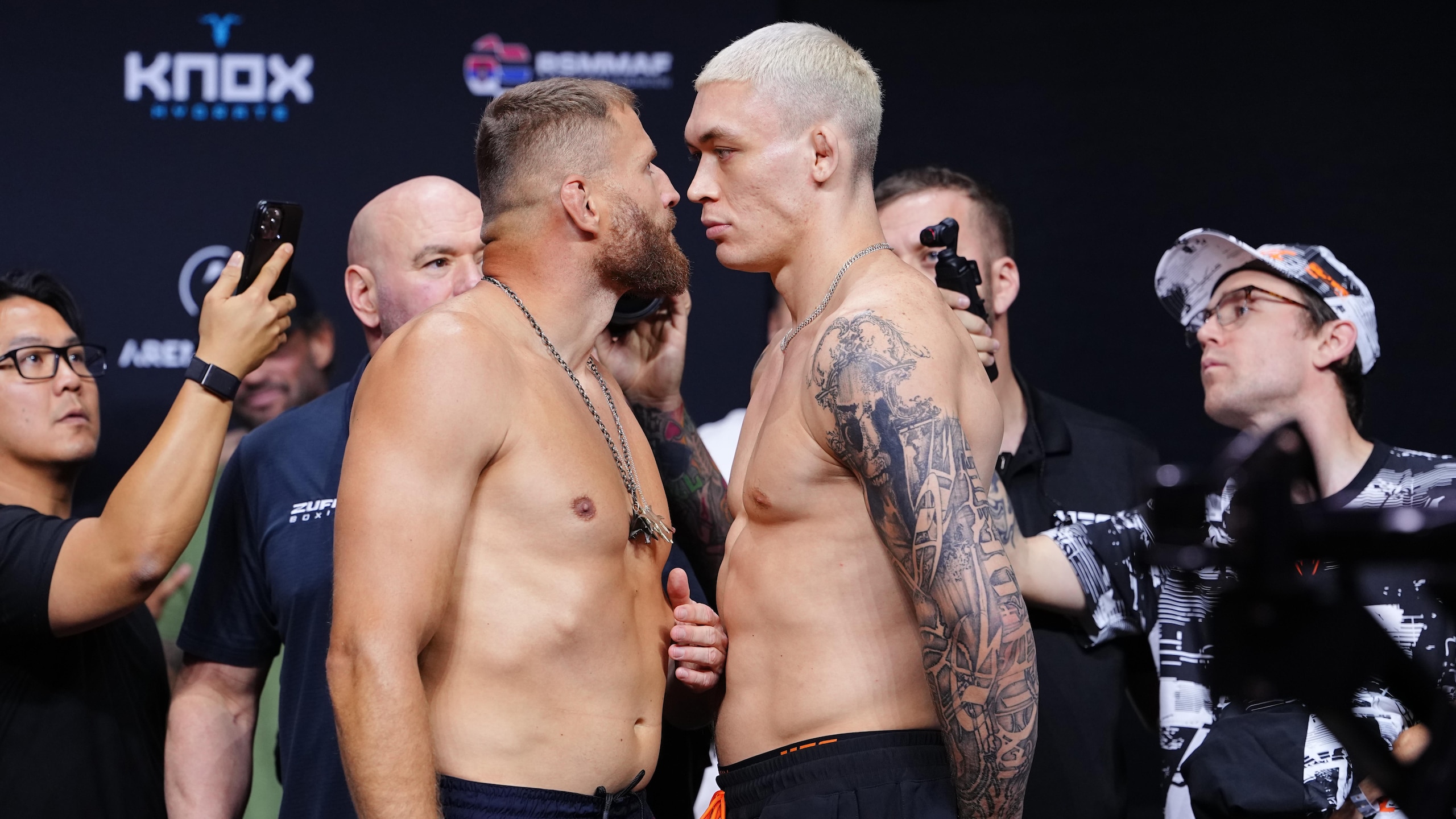 UFC Fight Night Medic vs Rodriguez Ceremonial Weigh-in