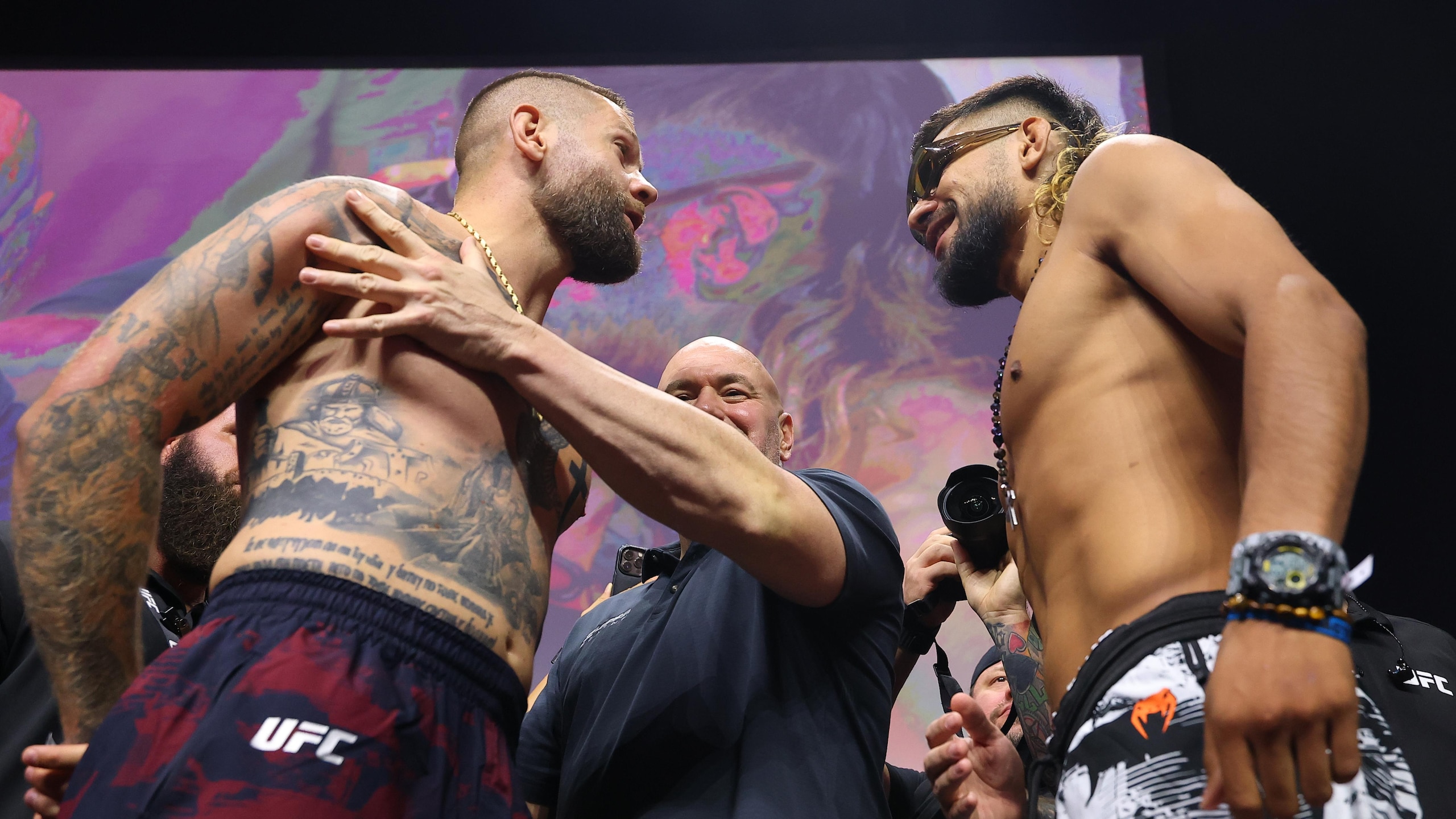 UFC Fight Night Medic vs Rodriguez Ceremonial Weigh-in