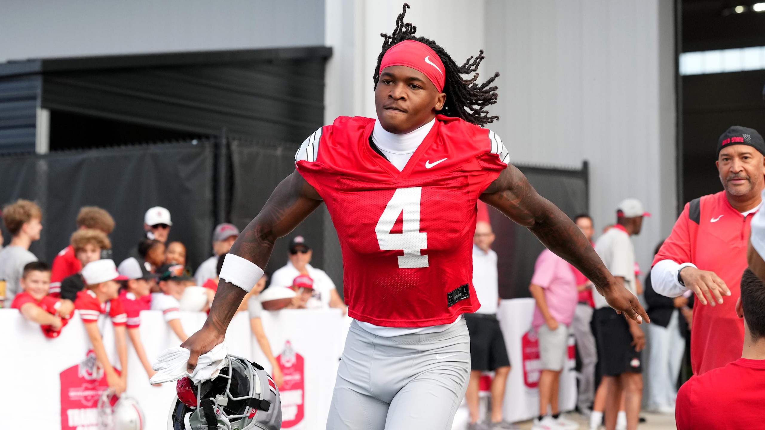 COLLEGE FOOTBALL: AUG 06 Ohio State Fall Camp
