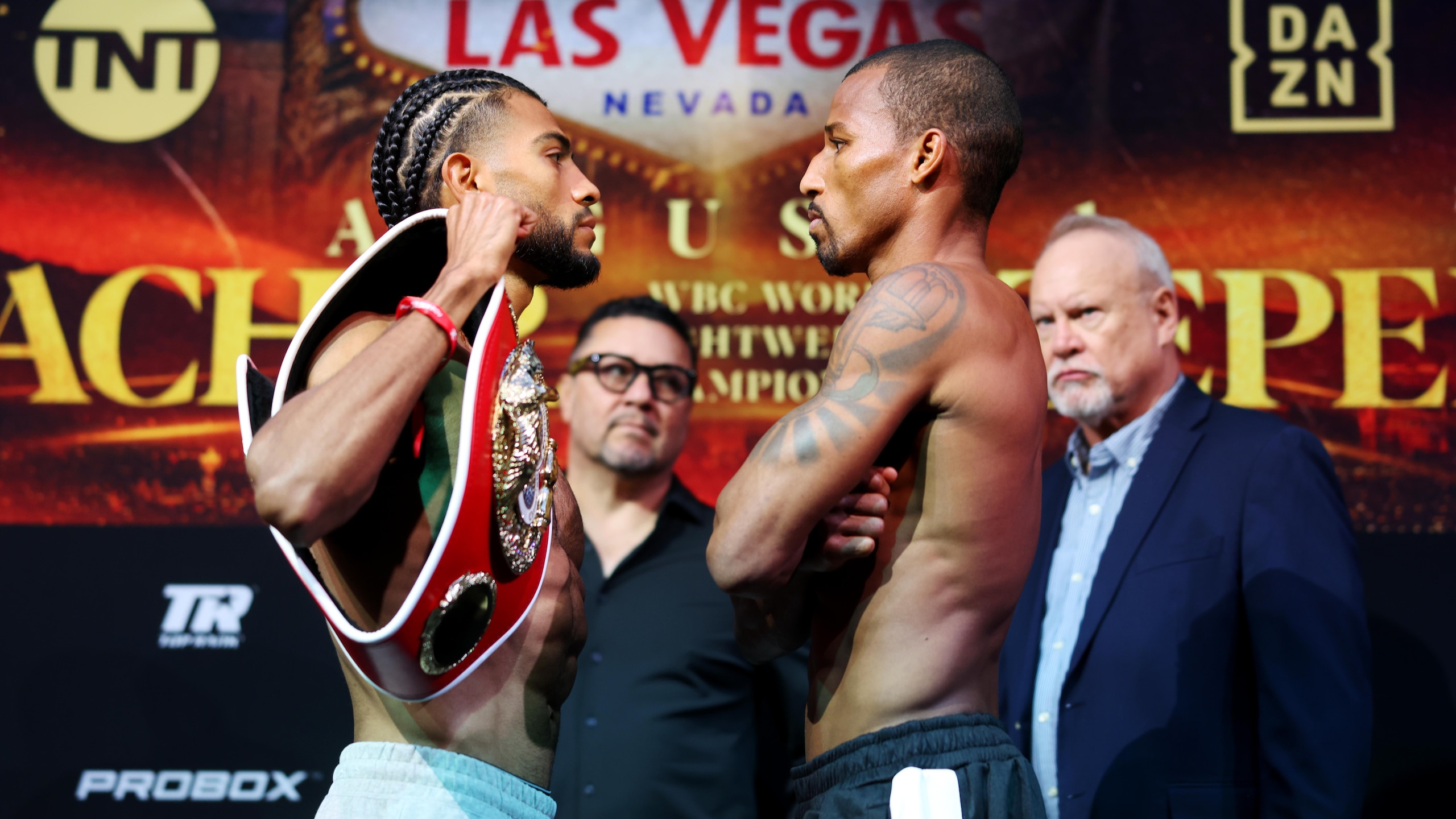 William Zepeda v Lamont Roach - Weigh-in