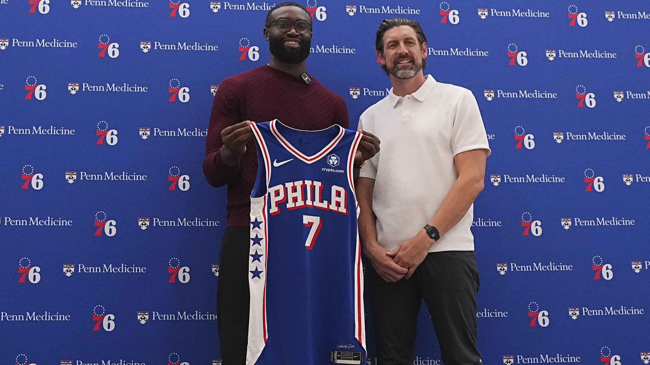 Philadelphia 76ers Introduce Jaylen Brown