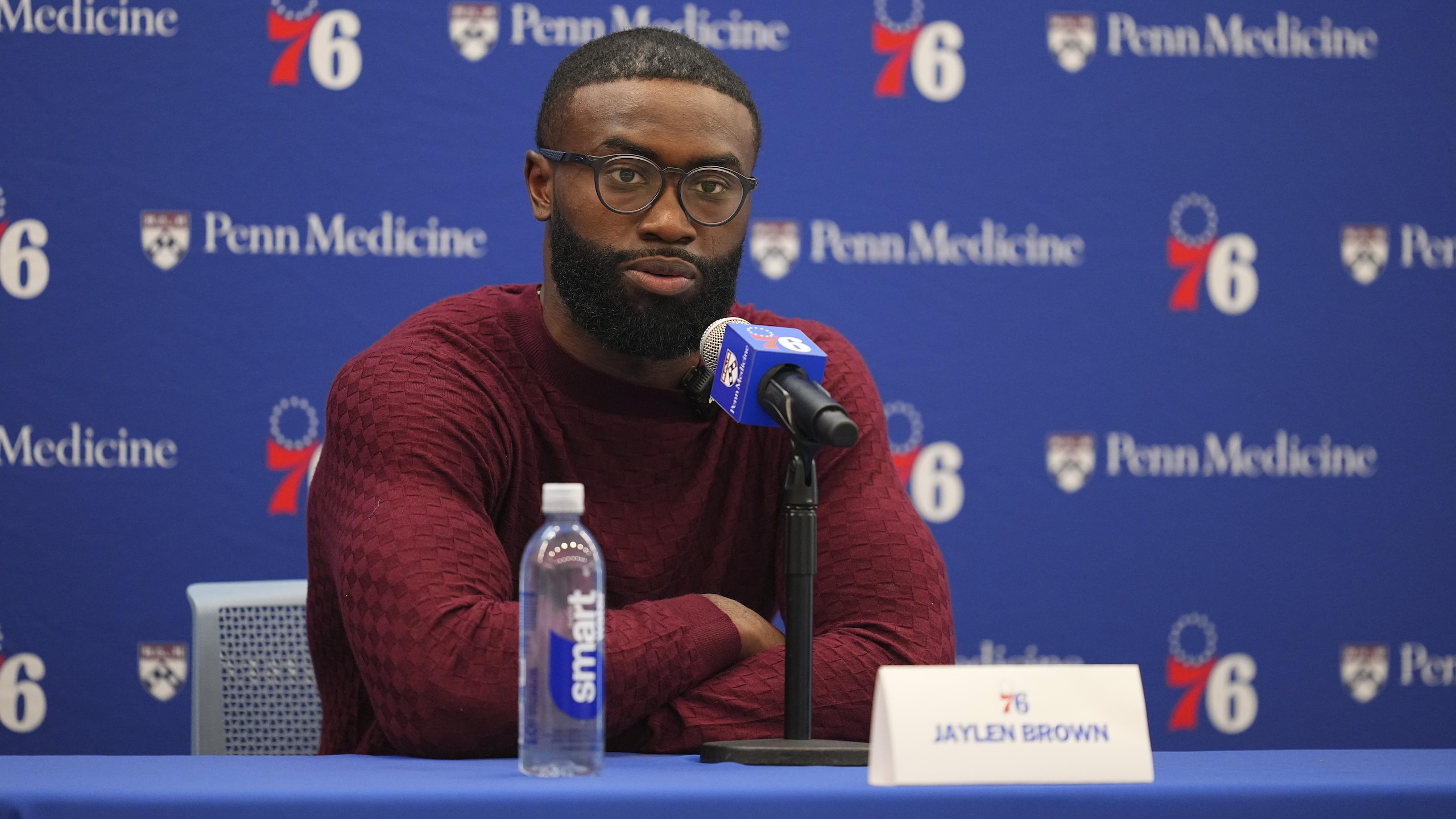 Philadelphia 76ers Introduce Jaylen Brown