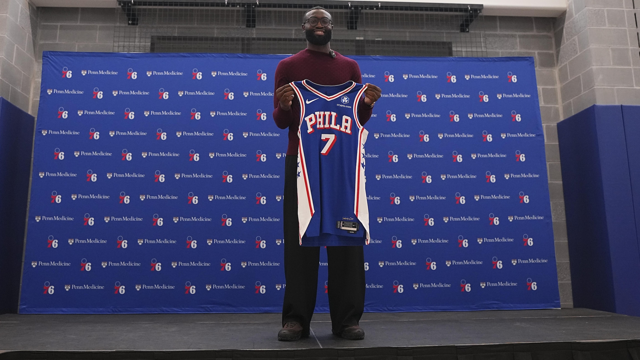 Philadelphia 76ers Introduce Jaylen Brown Philadelphia 76ers Introduce Jaylen Brown