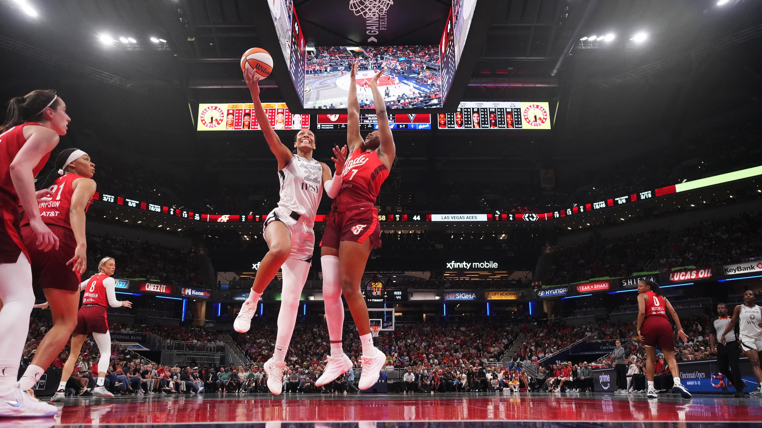 Las Vegas Aces v Indiana Fever