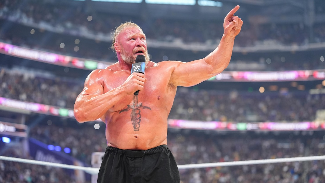Oba Femi Defeats Brock Lesnar in SummerSlam Hell in a Cell Main Event