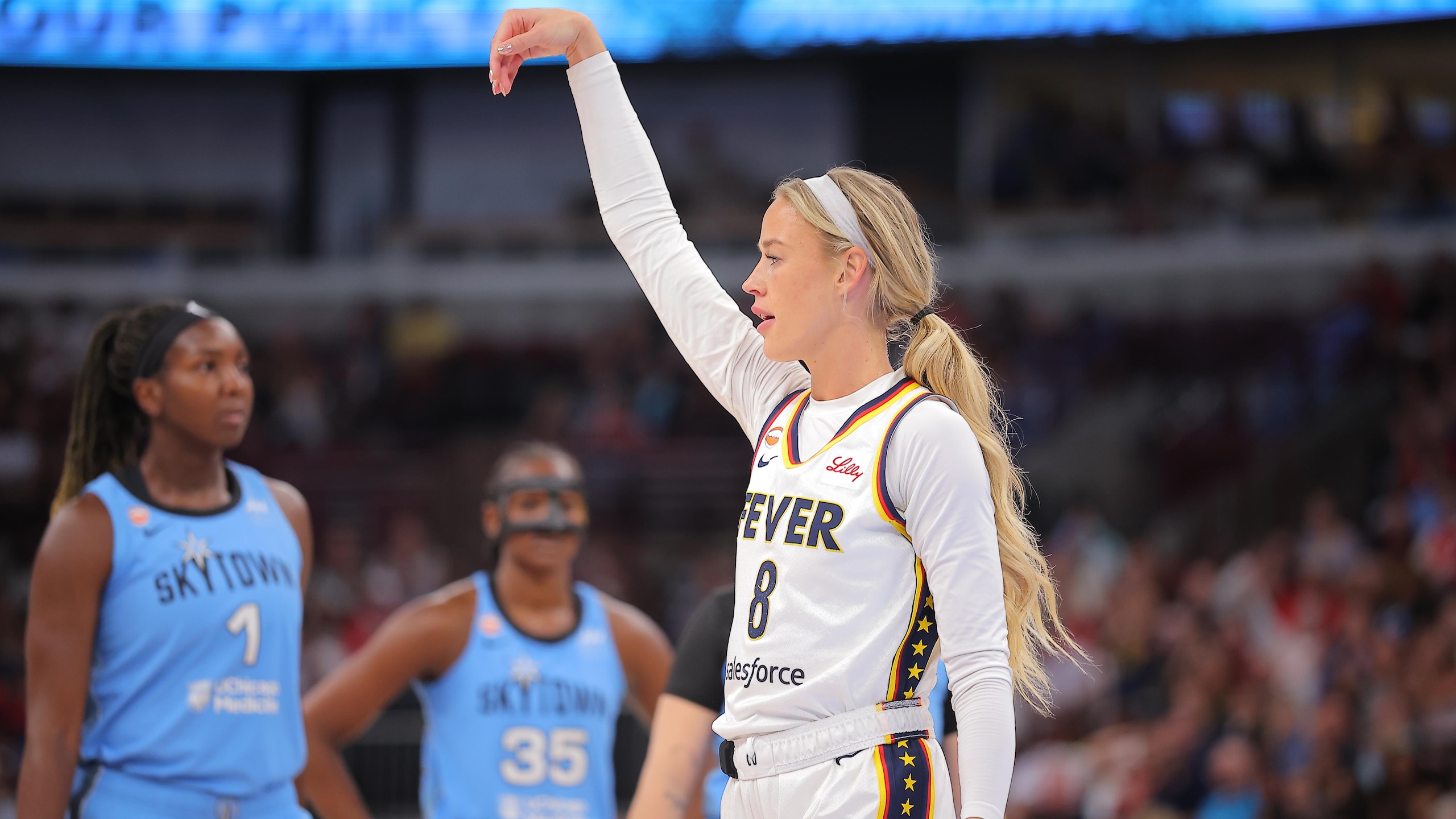 WNBA: AUG 08 Indiana Fever at Chicago Sky