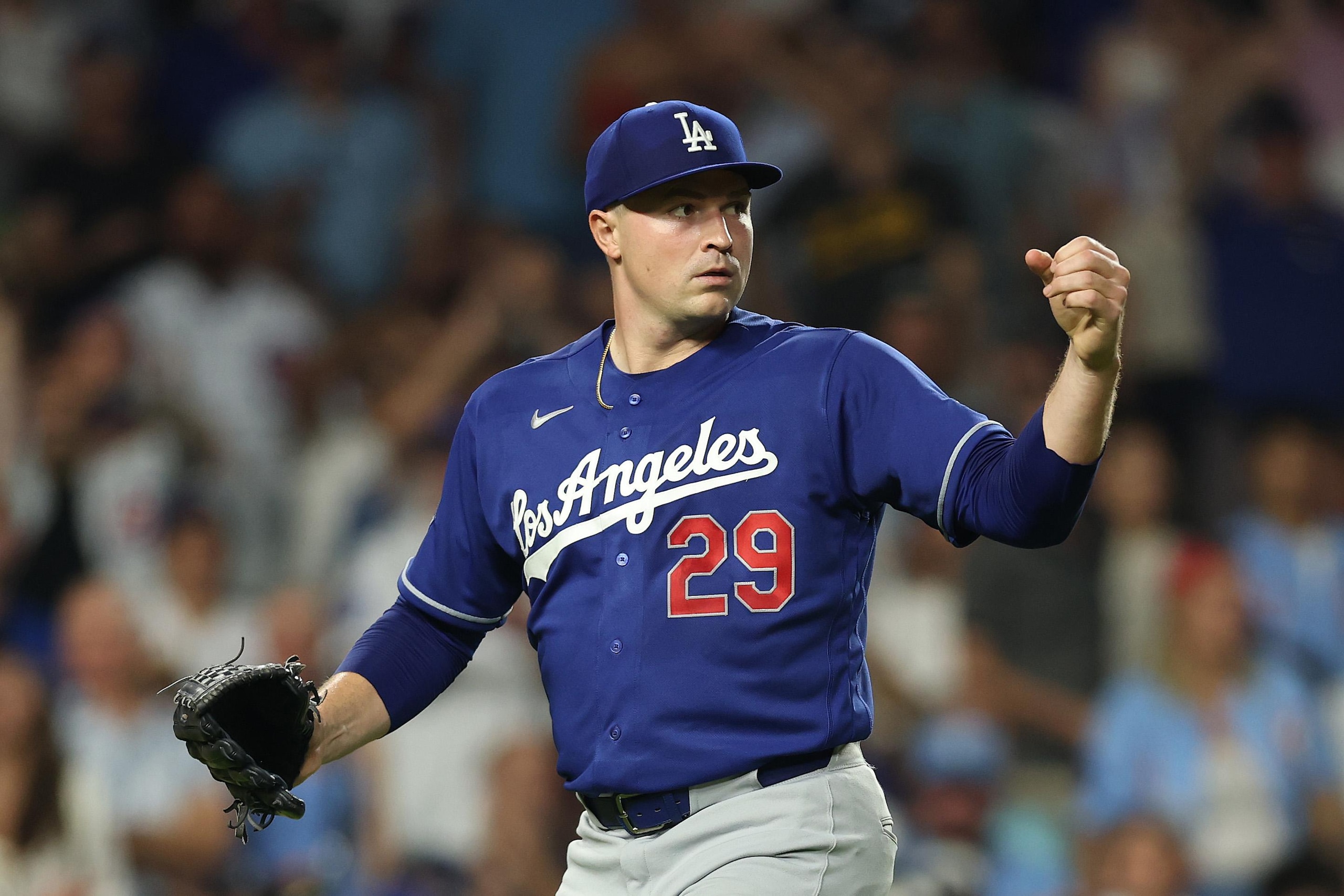 Los Angeles Dodgers v Chicago Cubs Los Angeles Dodgers v Chicago Cubs