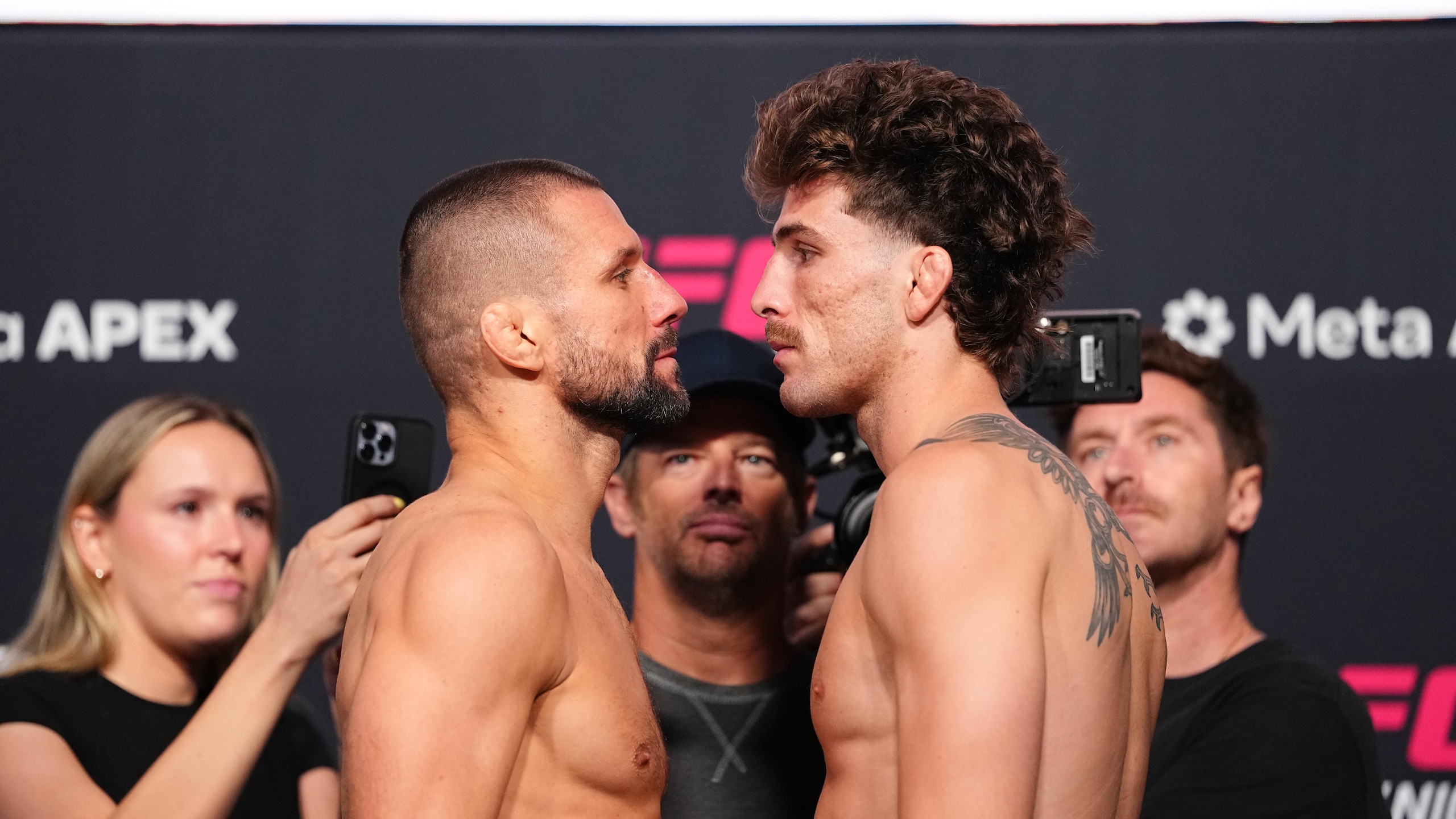 UFC Fight Night: Gamrot v Salkilld Weigh-in UFC Fight Night: Gamrot v Salkilld Weigh-in