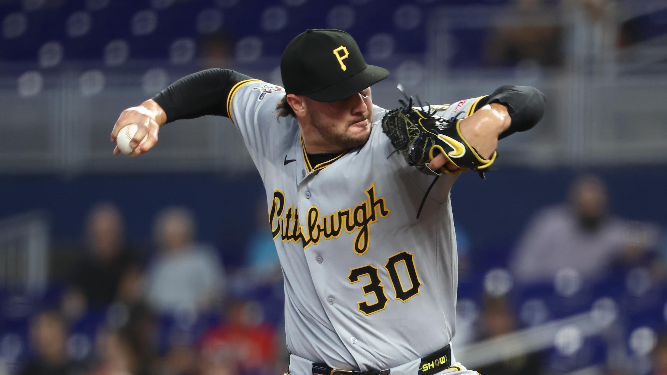 MLB: AUG 11 Pirates at Marlins