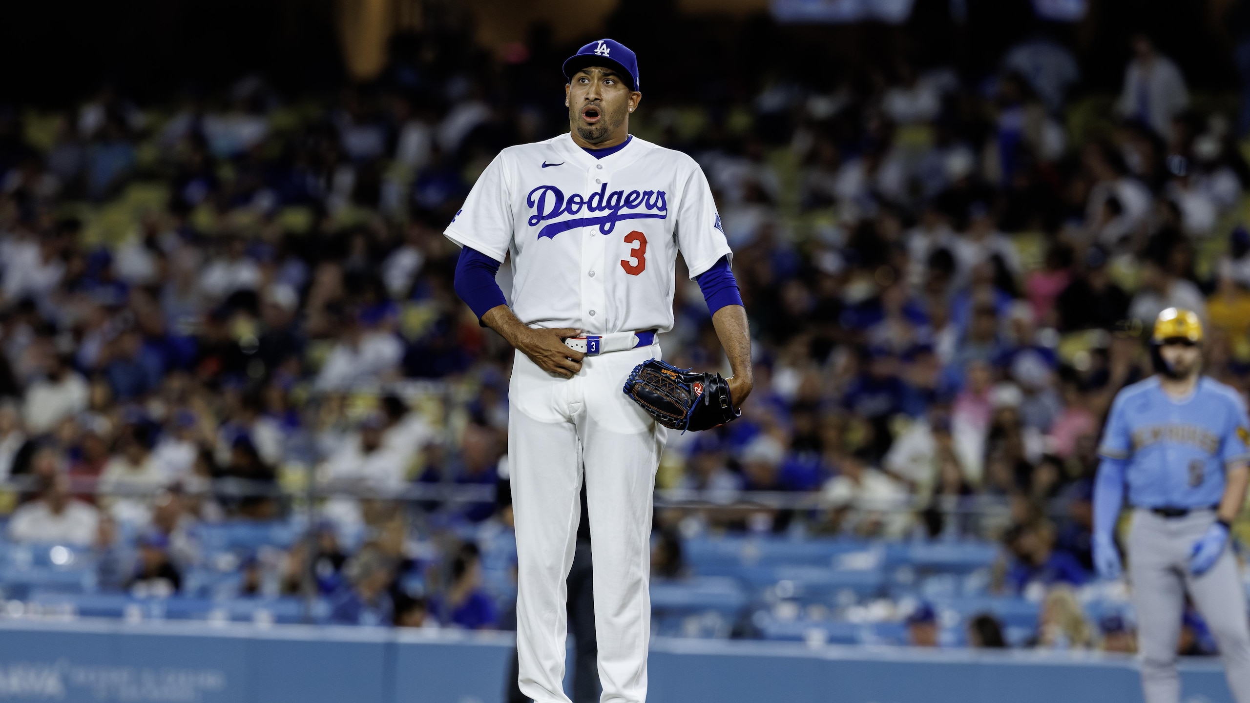 Dodgers vs Brewers in Los Angeles, CA