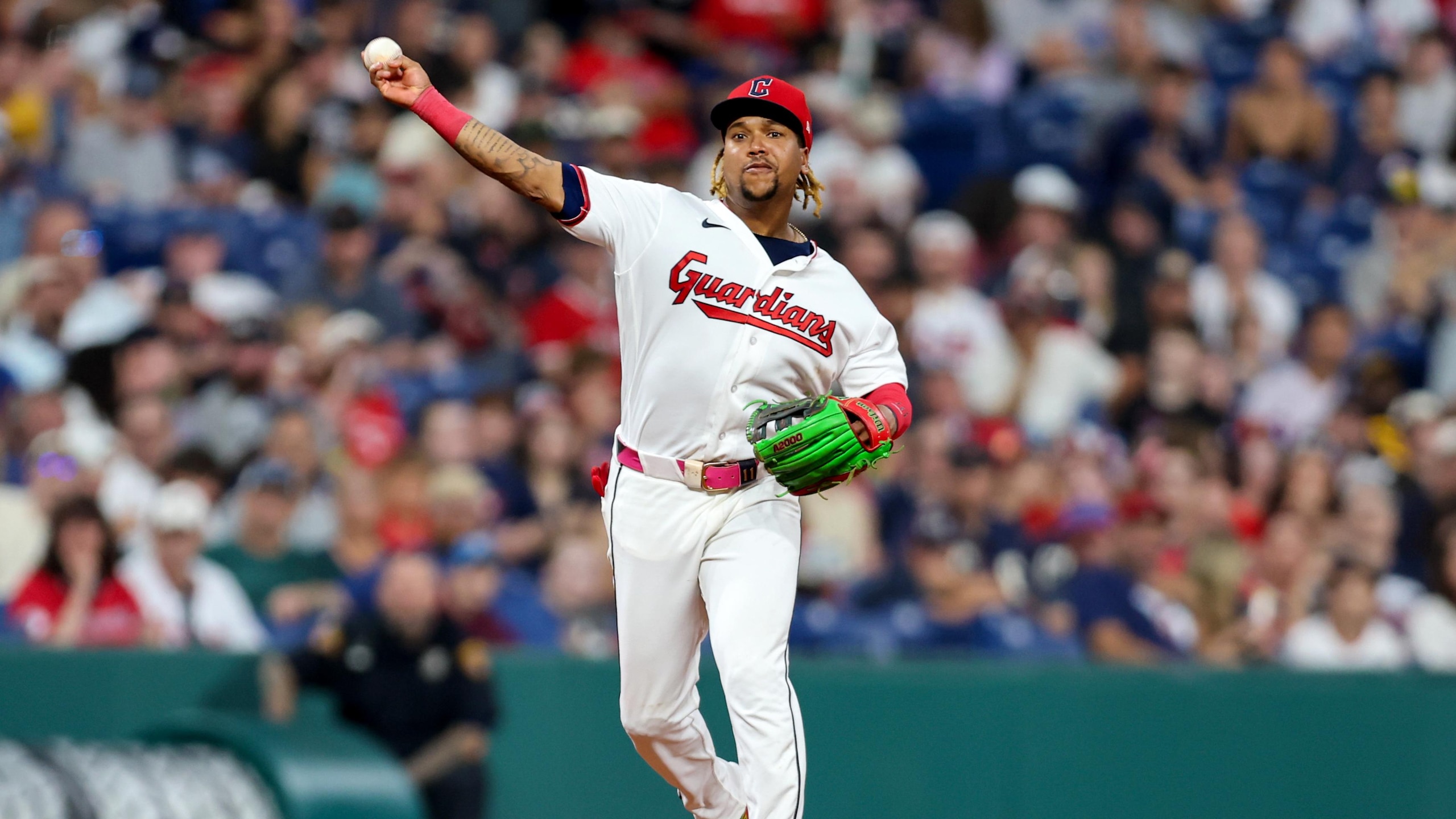 MLB: AUG 15 Padres at Guardians