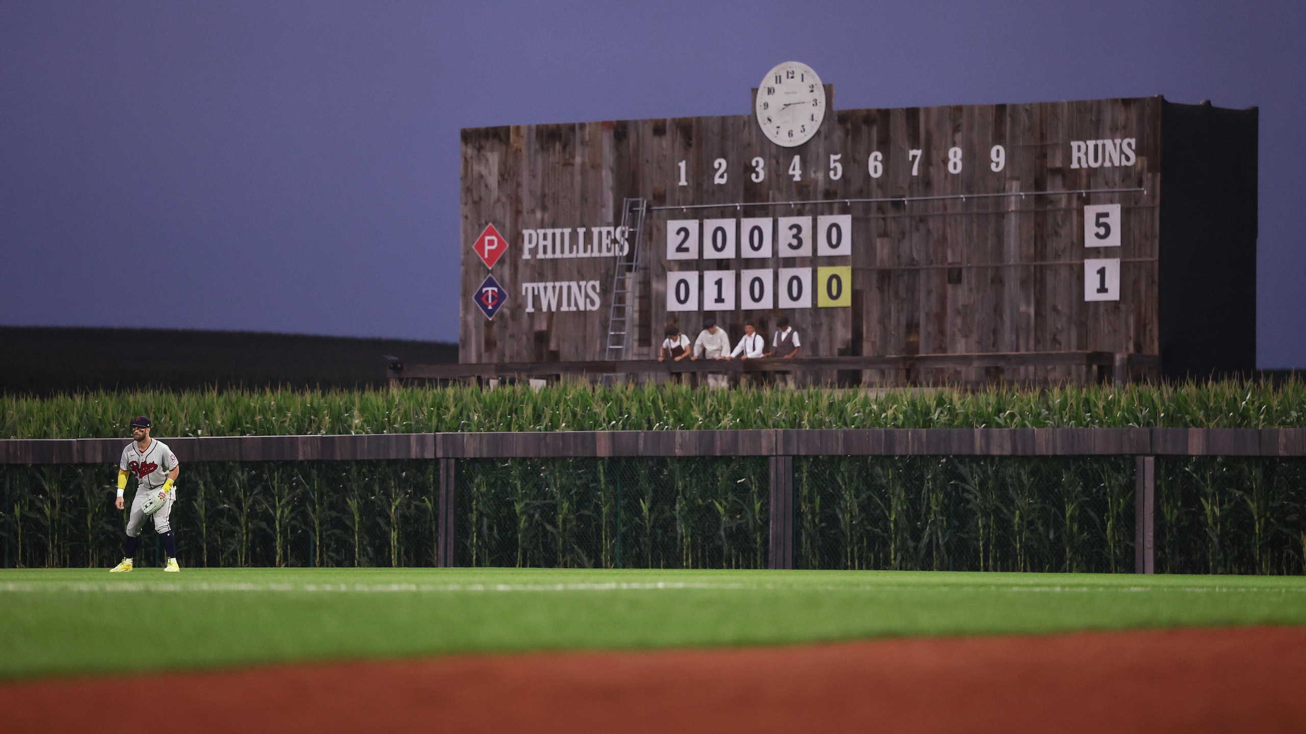 PHI Wins Field of Dreams Game 🌽