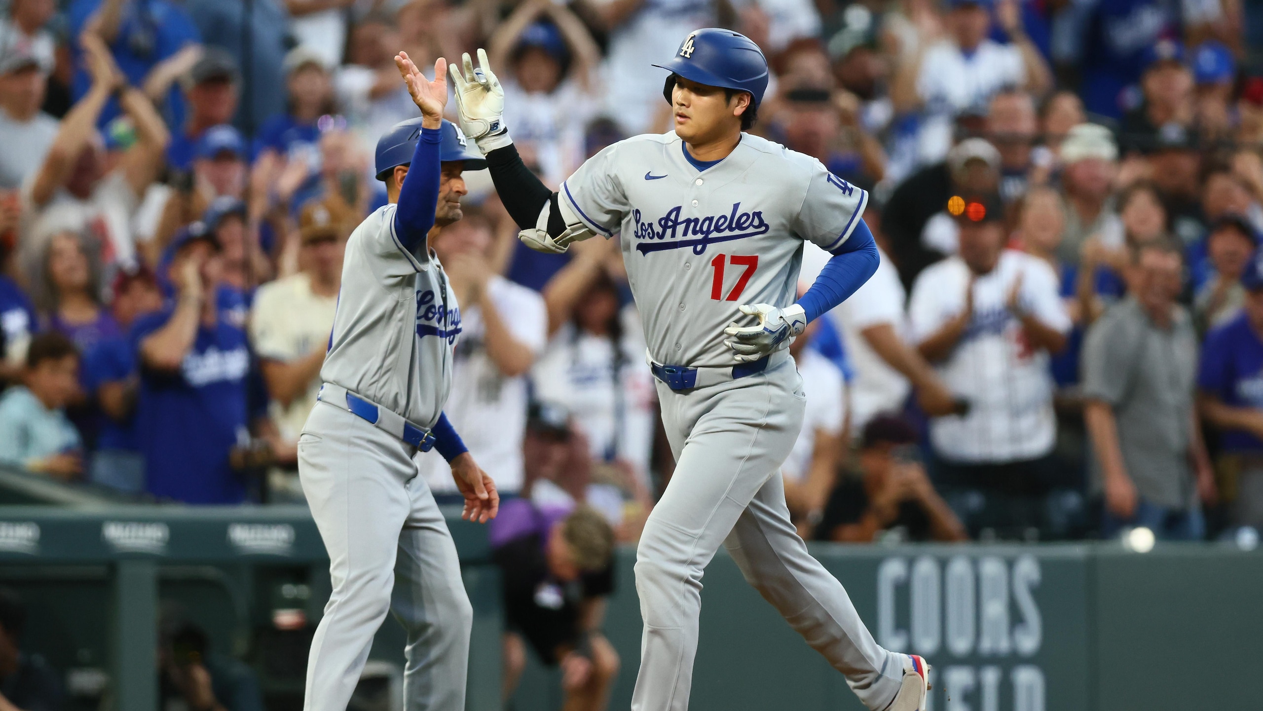 Los Angeles Dodgers v Colorado Rockies