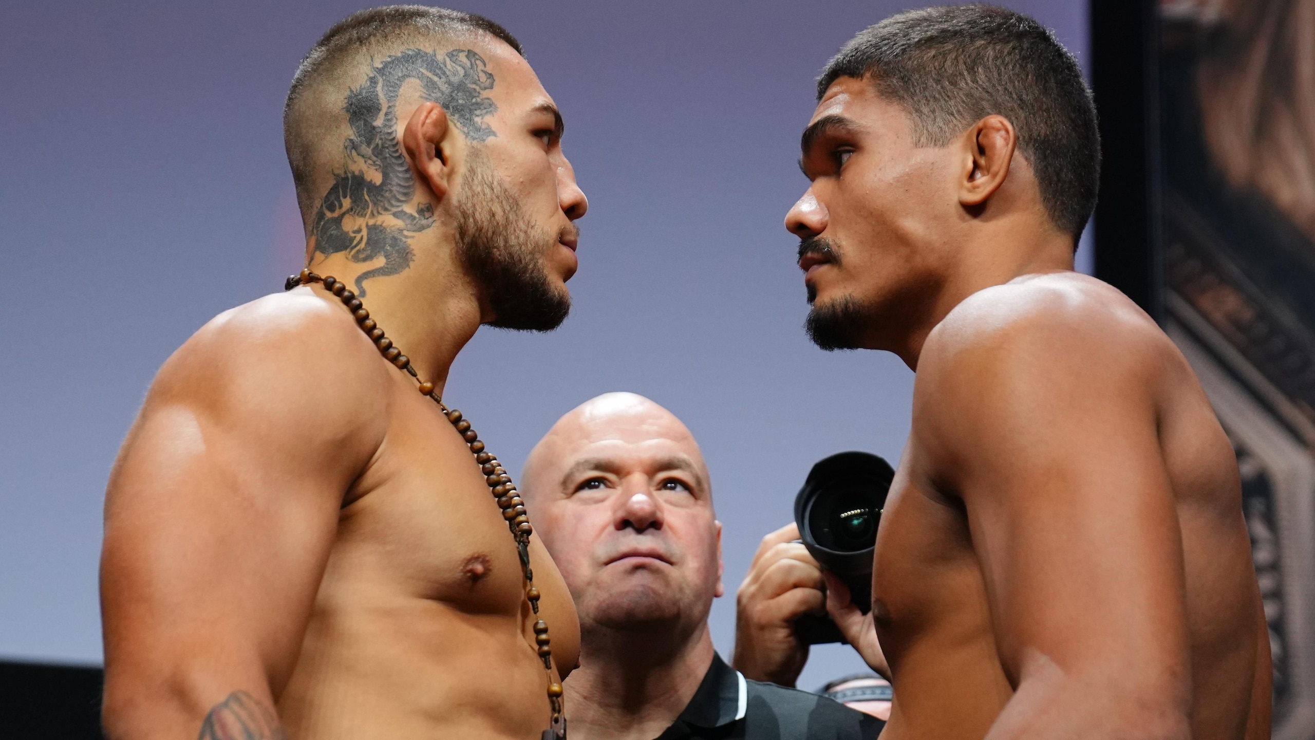 UFC 330: Makhachev v Machado Garry - Ceremonial Weigh-in UFC 330: Makhachev v Machado Garry - Ceremonial Weigh-in