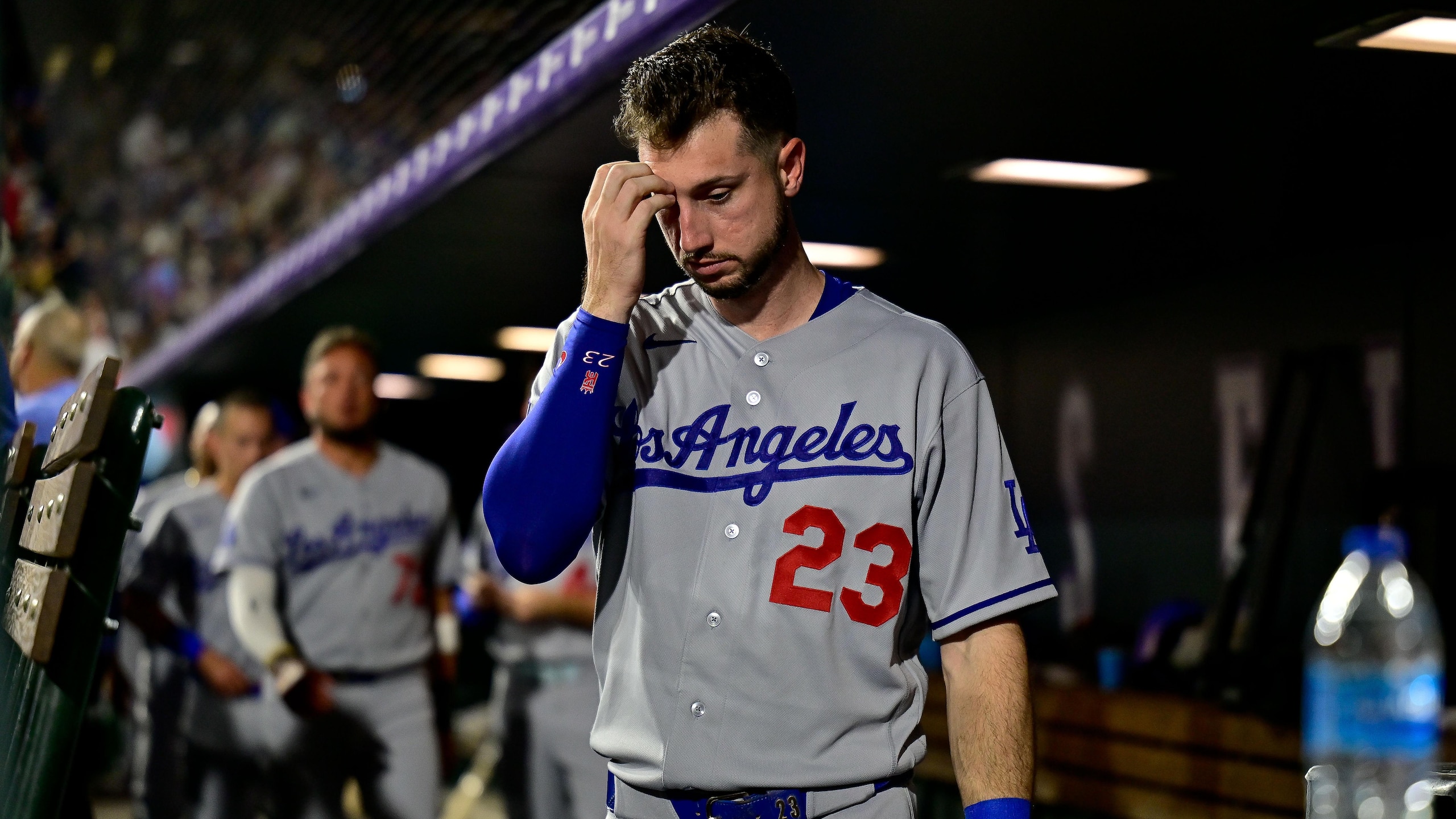 MLB: AUG 18 Dodgers at Rockies
