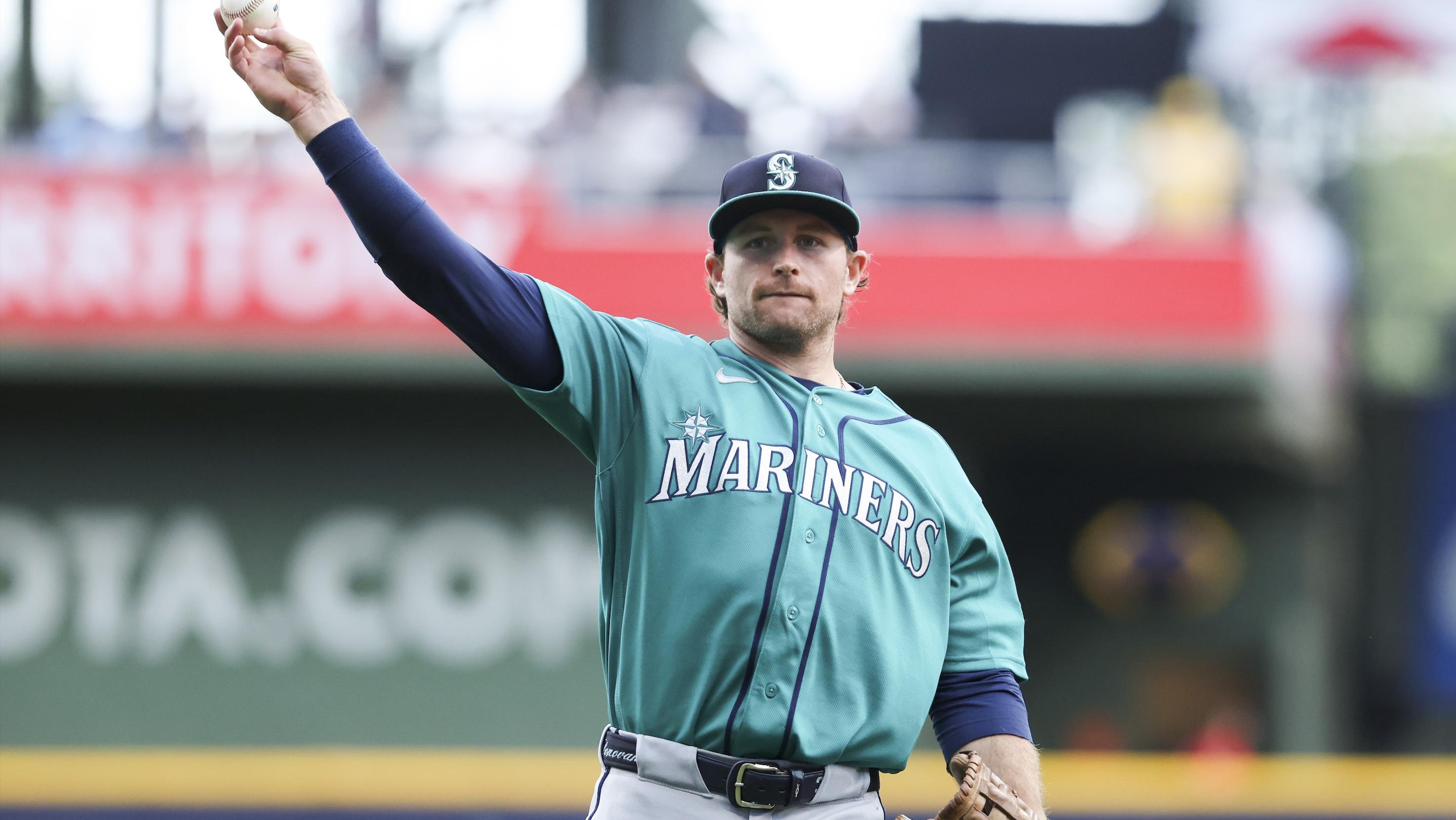 Mariners' Brendan Donovan Placed on Concussion IL After Being Hit in Head in Batting Cage