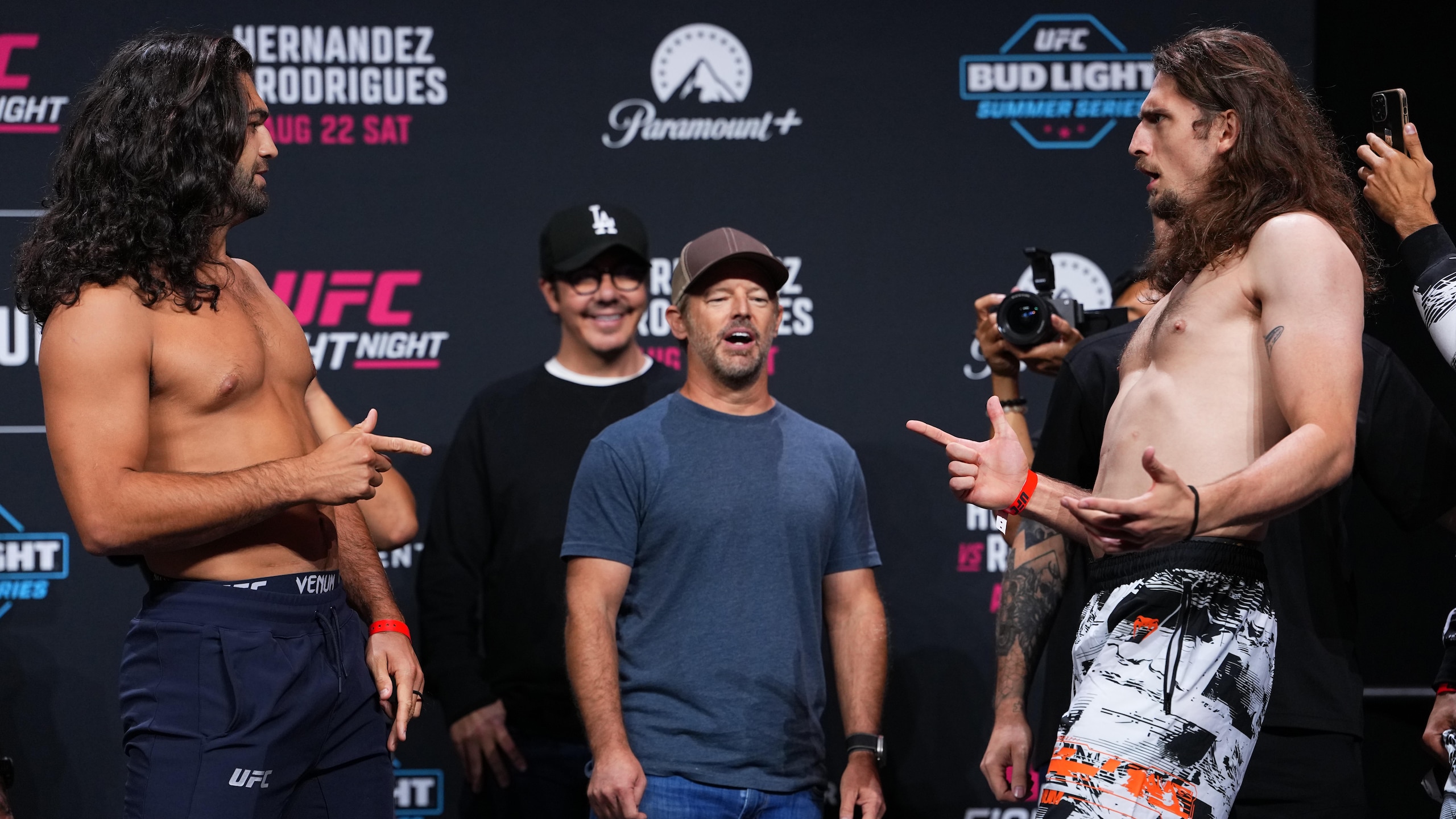 UFC Fight Night: Hernandez v Rodrigues Ceremonial Weigh-in