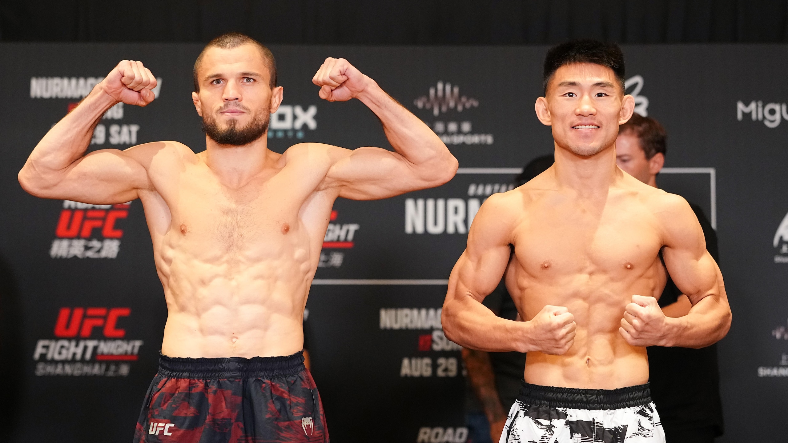 UFC Fight Night: Nurmagomedov v Song Weigh-in