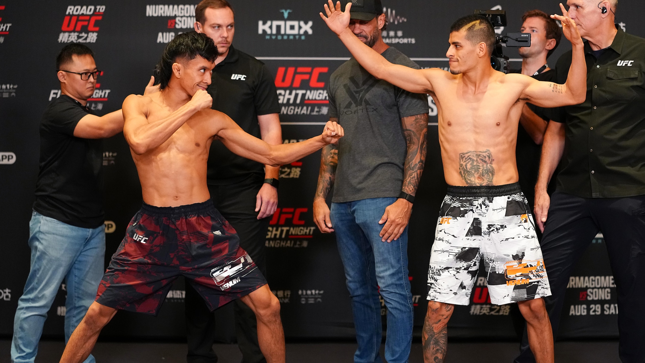 UFC Fight Night: Nurmagomedov v Song Weigh-in