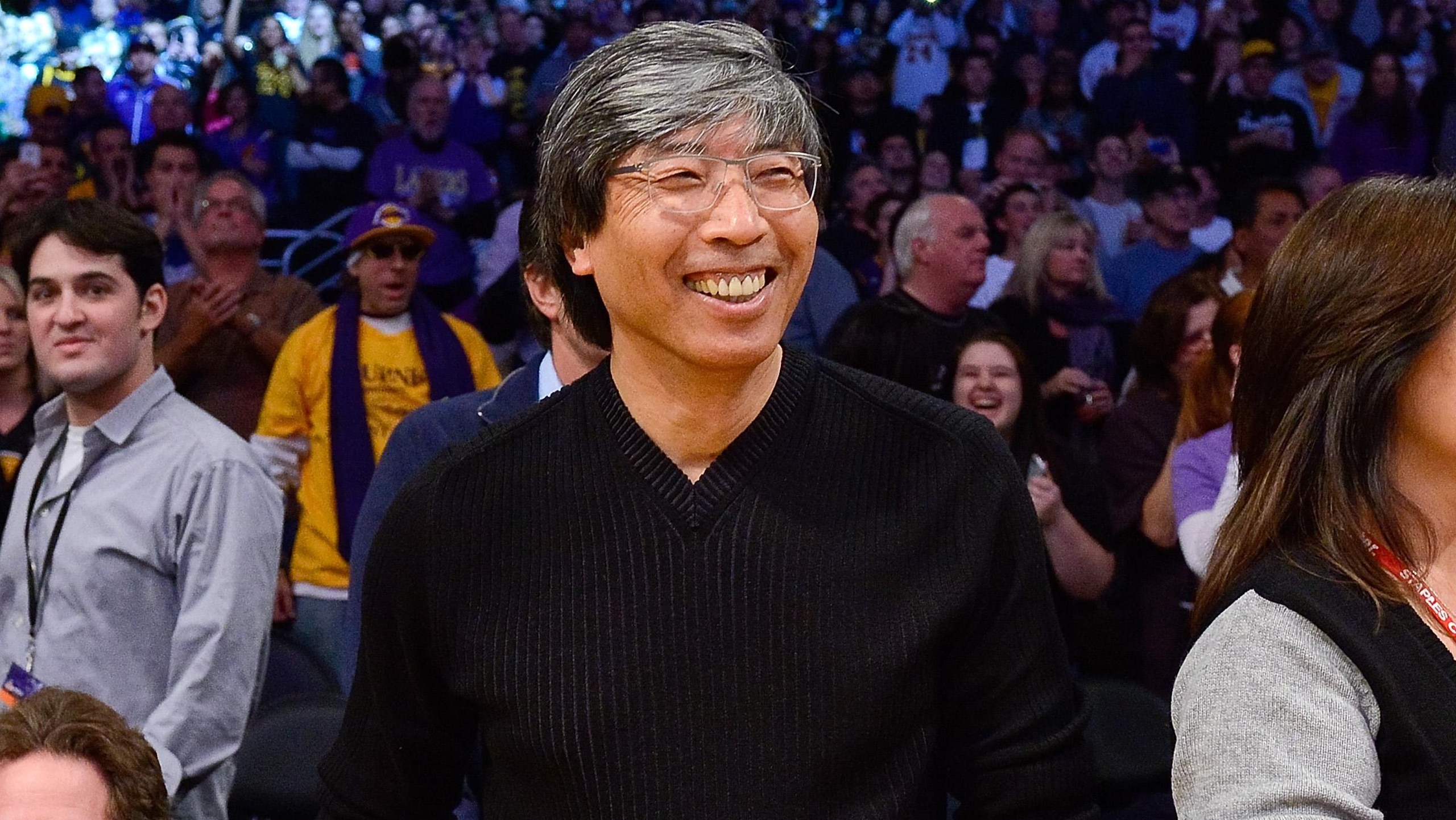 Celebrities At The Los Angeles Lakers Game Celebrities At The Los Angeles Lakers Game
