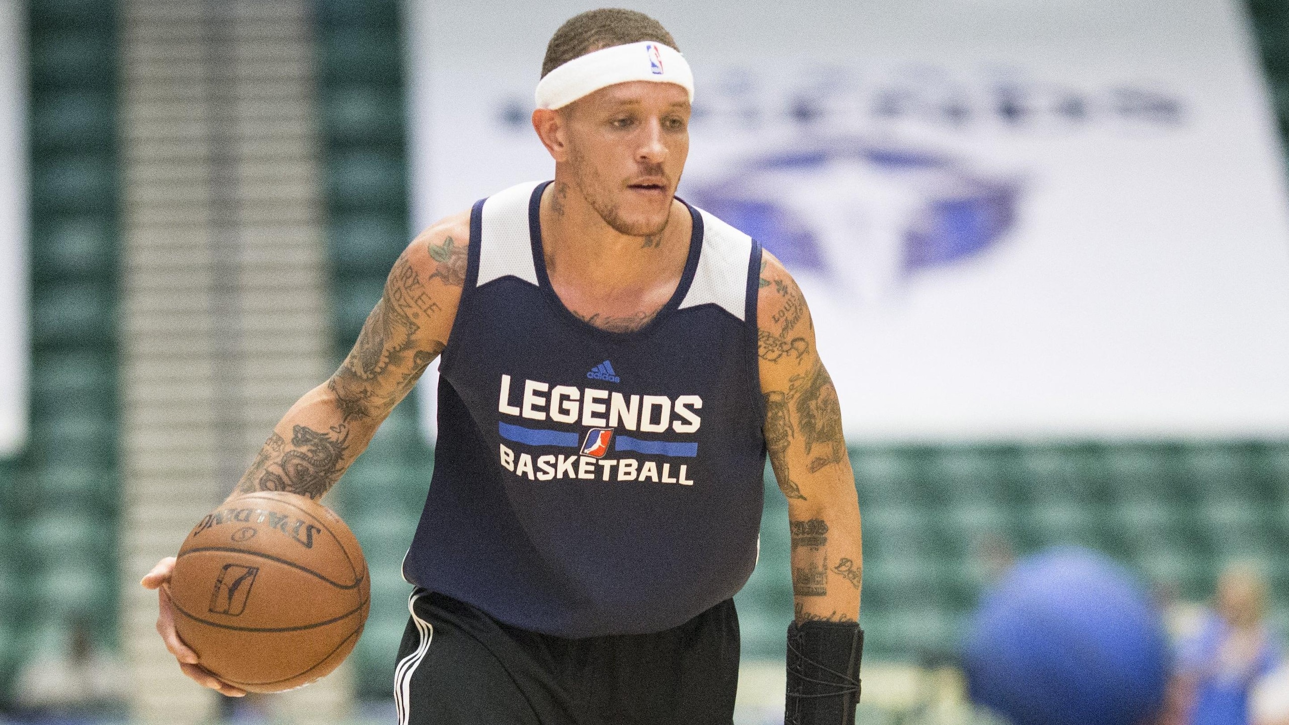 Delonte West a current d league basketball player with the Texas Legends