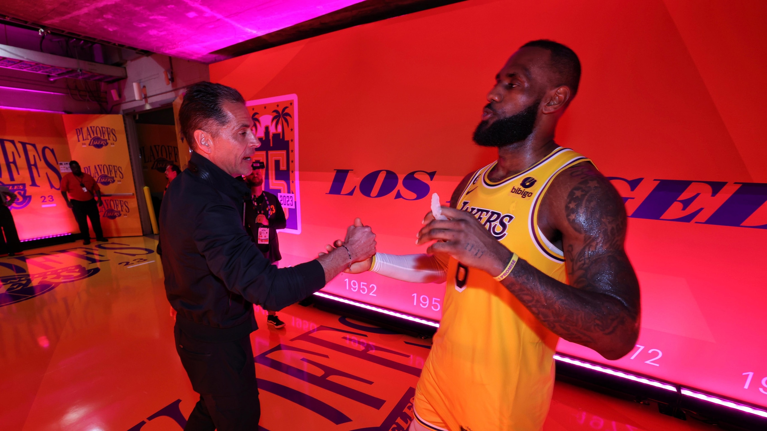 2023 NBA Playoffs - Golden State Warriors v Los Angeles Lakers