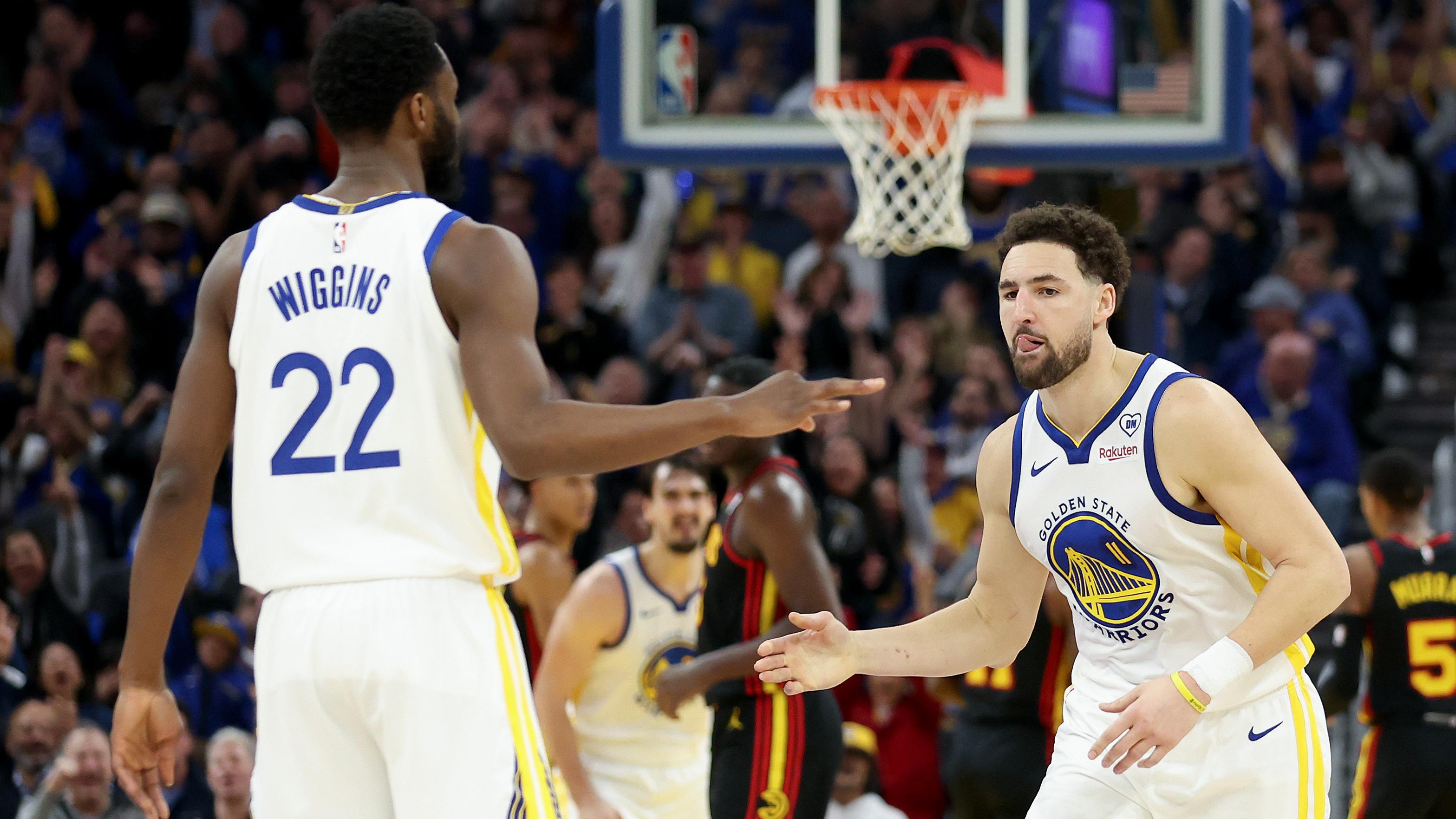 Andrew Wiggins Talks Klay Thompson Reunion on Heat After Winning Title with Warriors, 'He's 1-of-1'