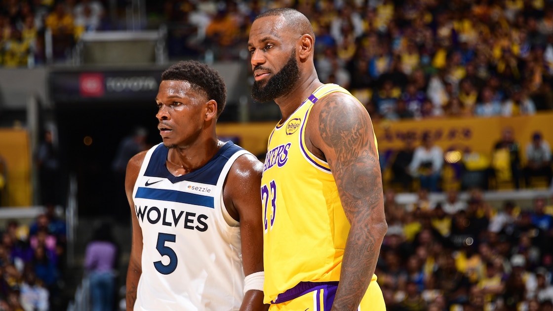 Anthony Edwards trollt LeBron, Jaylen Brown und LaMelo Ball in einem ...