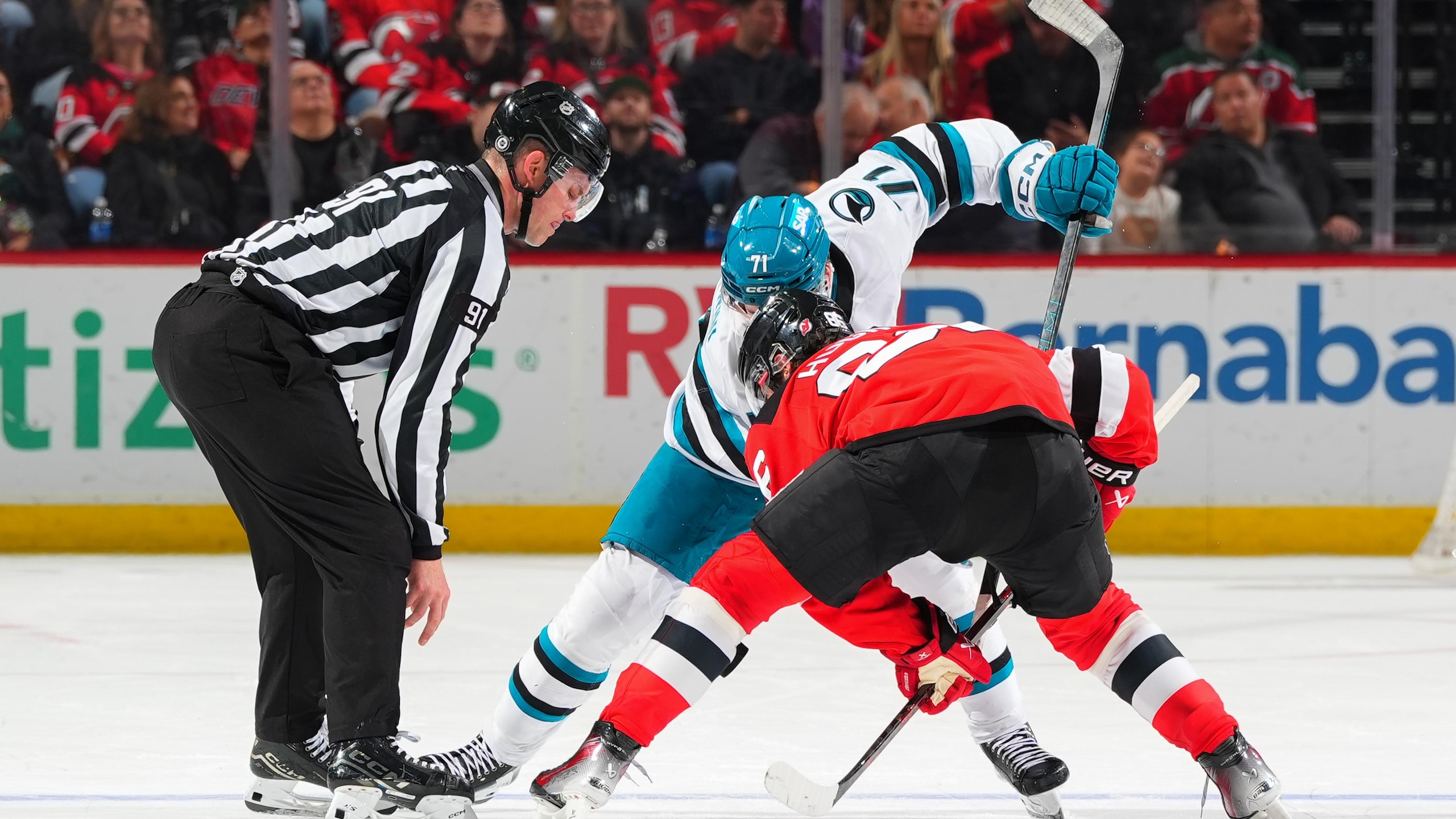 San Jose Sharks v New Jersey Devils