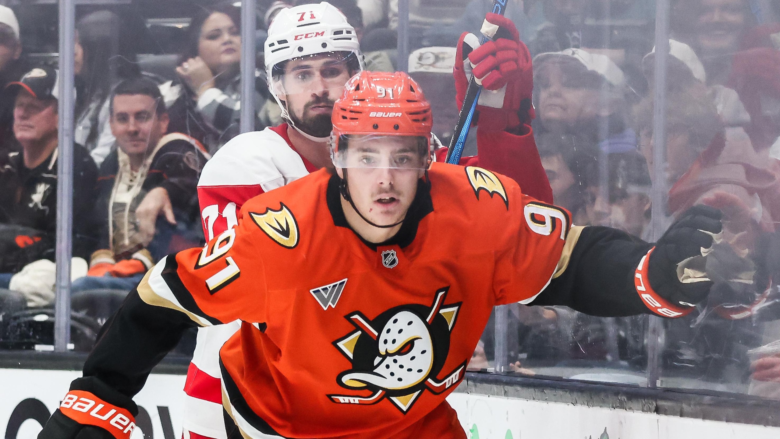 Detroit Red Wings v Anaheim Ducks