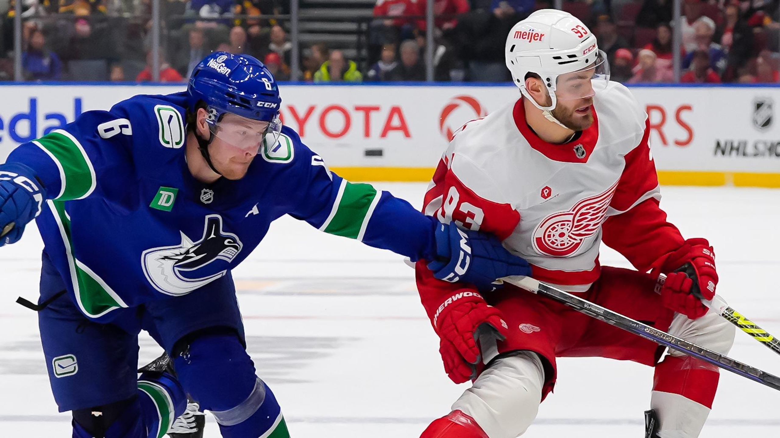 Detroit Red Wings v Vancouver Canucks