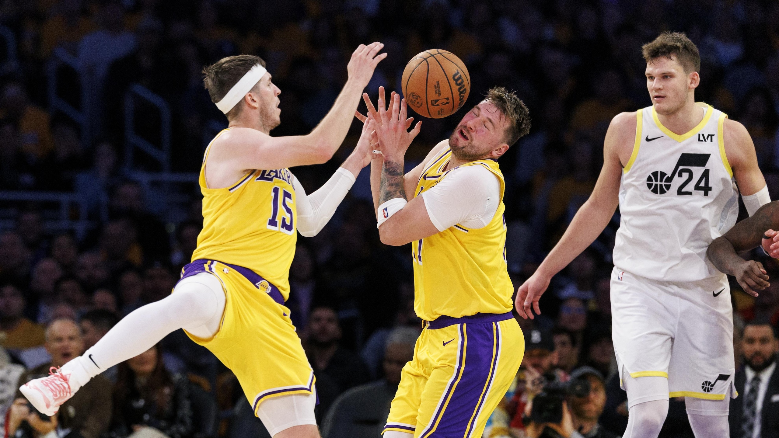 Lakers vs Utah Jazz in Los Angeles, CA Lakers vs Utah Jazz in Los Angeles, CA