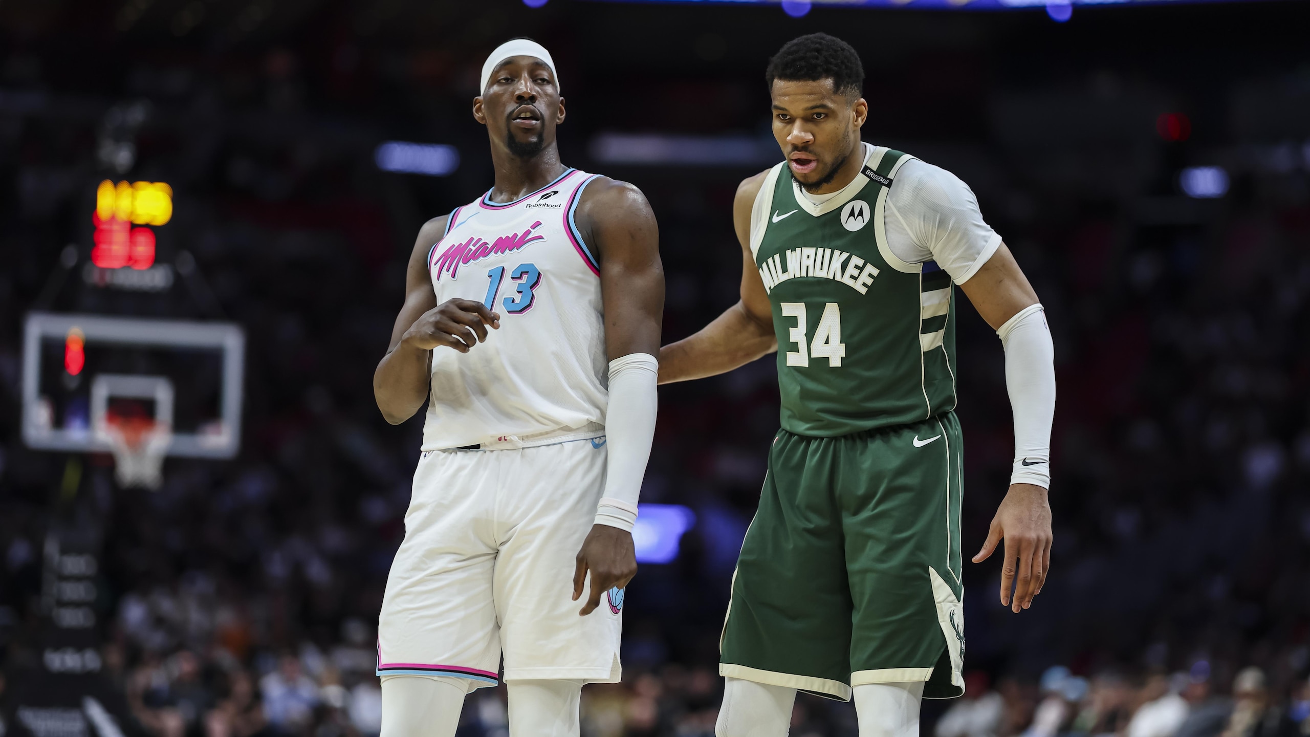Milwaukee Bucks v Miami Heat