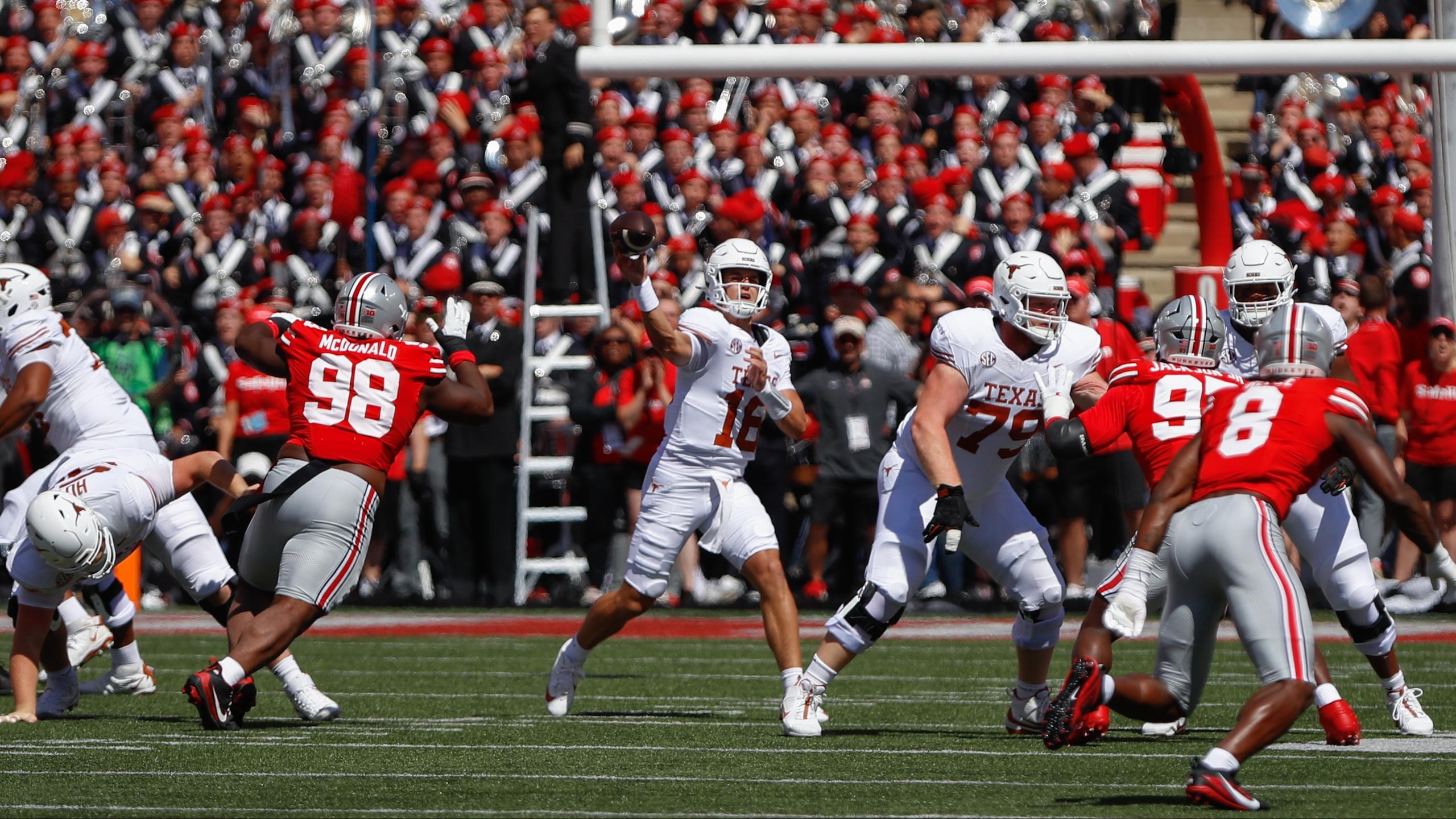 COLLEGE FOOTBALL: AUG 30 Texas at Ohio State COLLEGE FOOTBALL: AUG 30 Texas at Ohio State