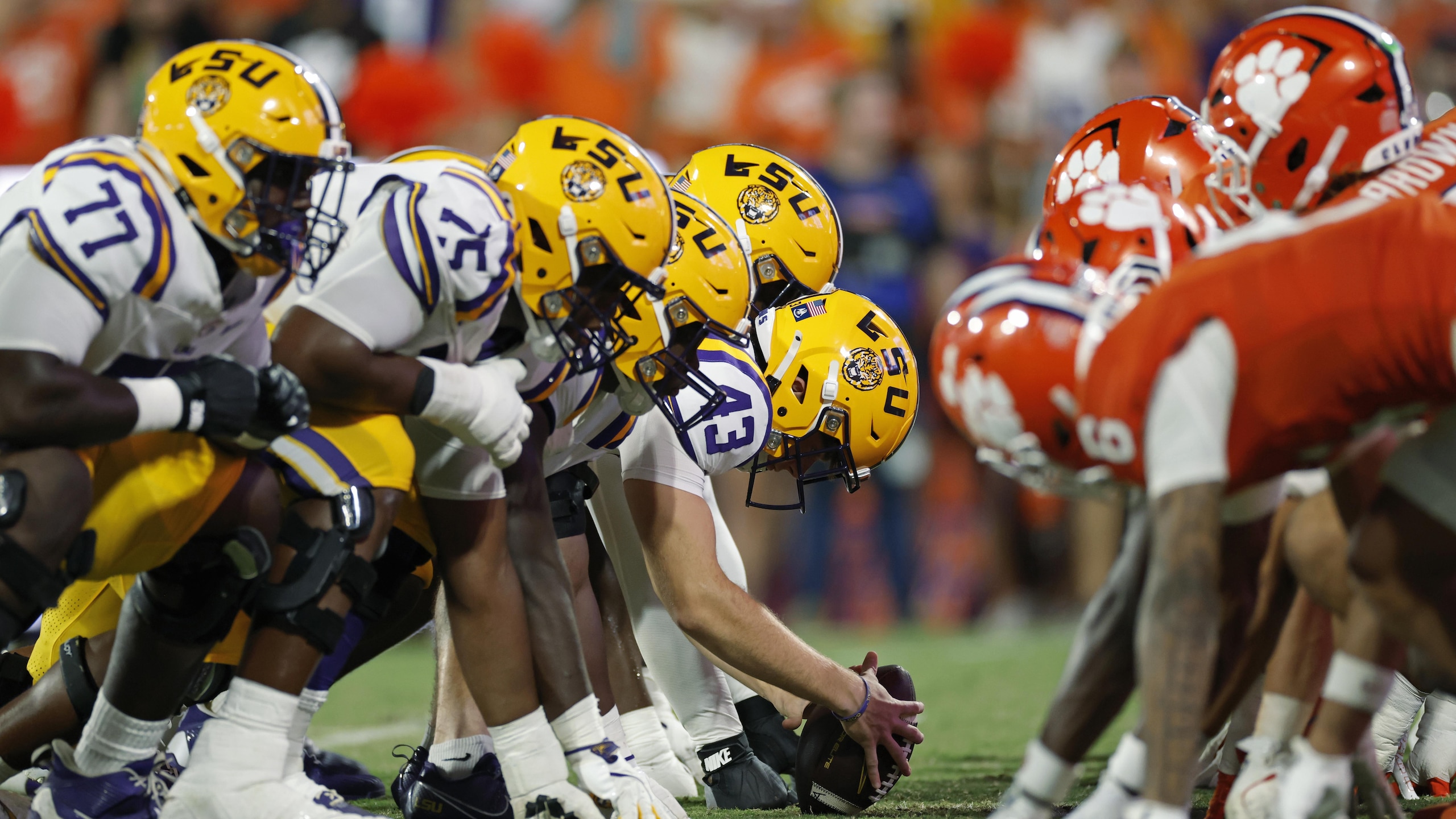 COLLEGE FOOTBALL: AUG 30 LSU at Clemson